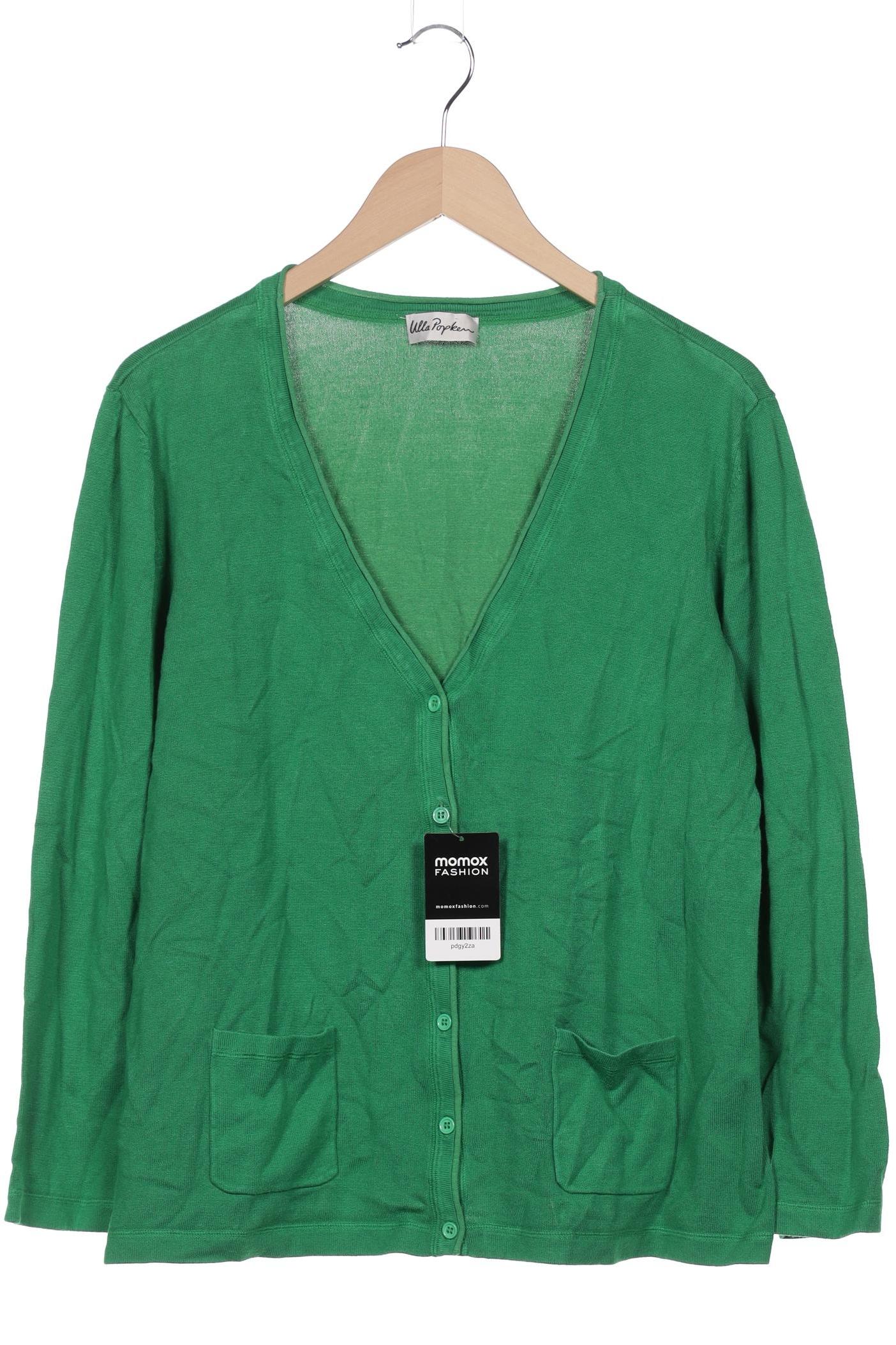 

Ulla Popken Damen Strickjacke, grün, Gr. 42