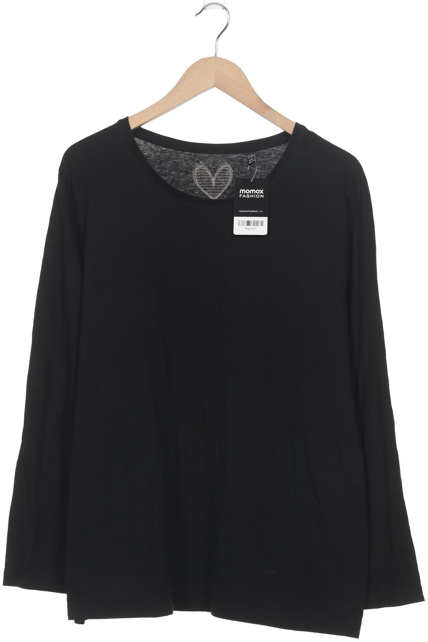 

Ulla Popken Damen Langarmshirt, schwarz, Gr. 50