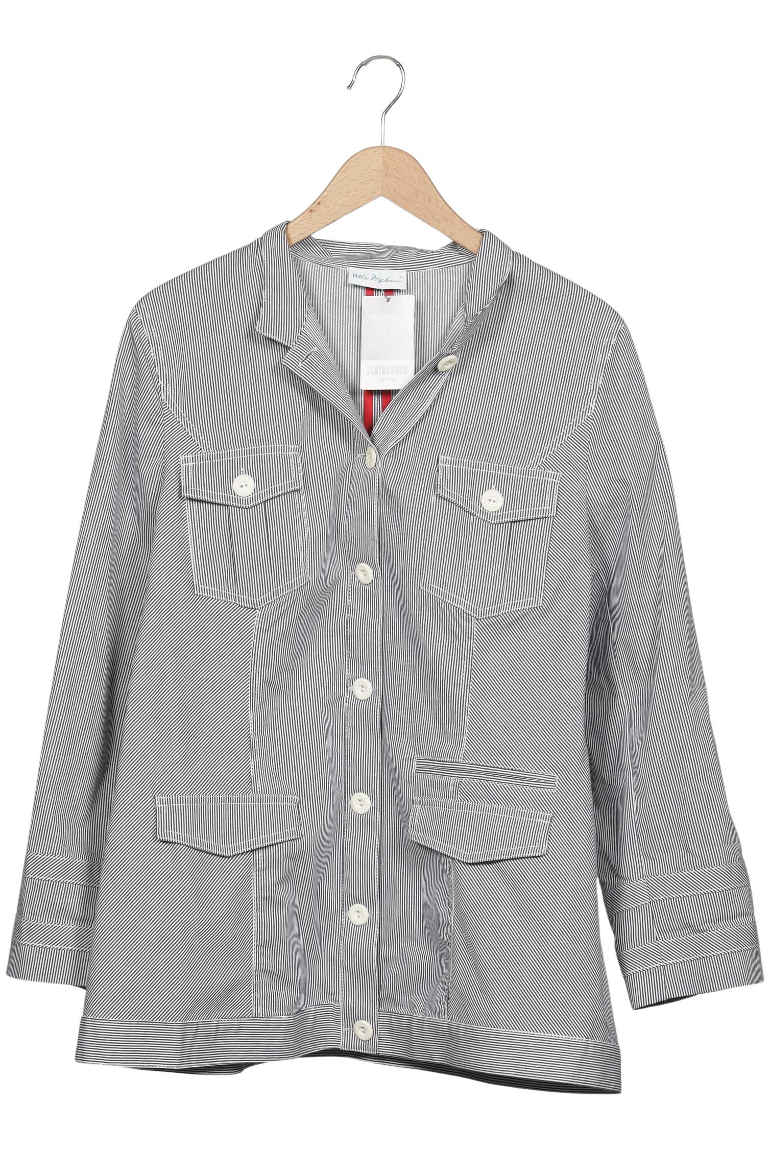 

Ulla Popken Damen Jacke, grau, Gr. 46