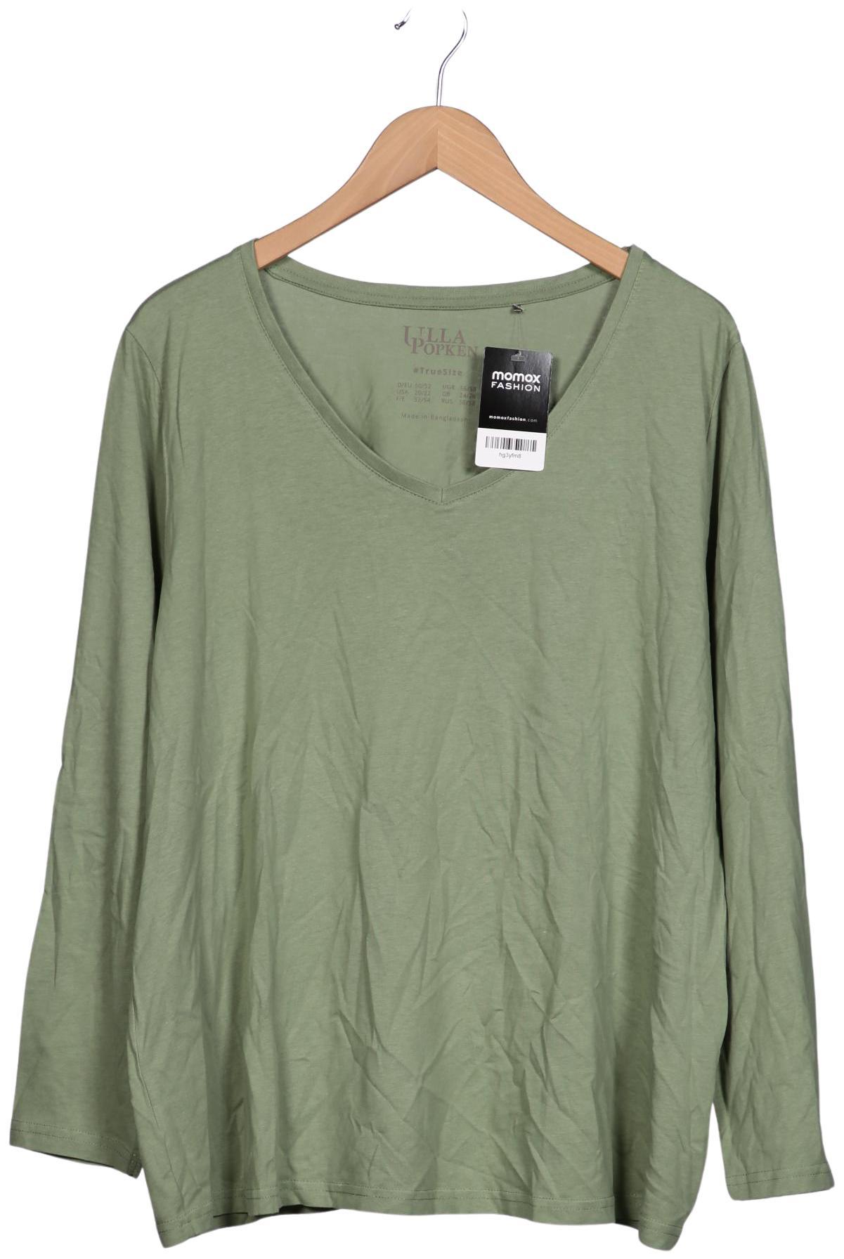 

Ulla Popken Damen Langarmshirt, grün, Gr. 50
