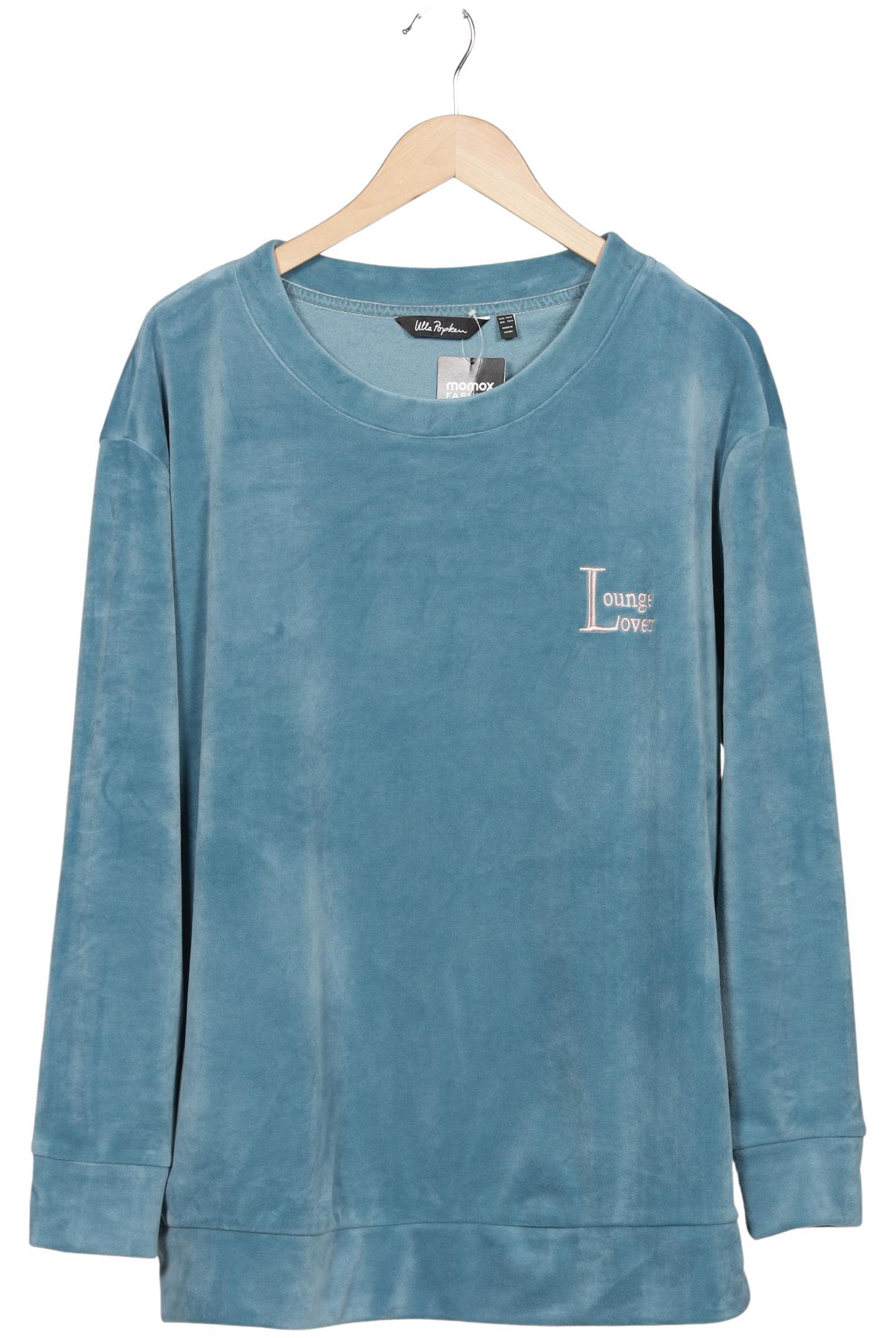 

Ulla Popken Damen Sweatshirt, türkis, Gr. 42