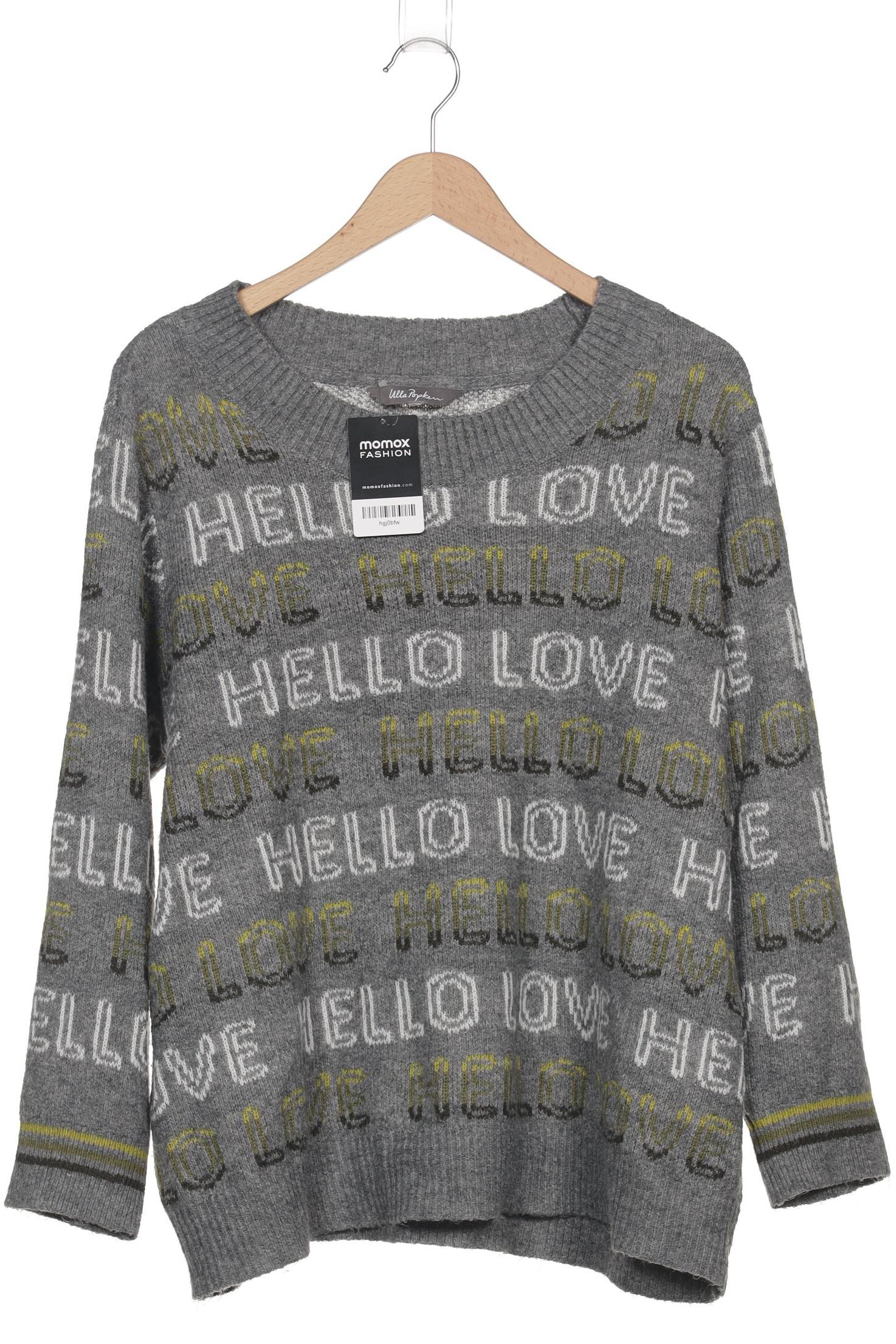 

Ulla Popken Damen Pullover, grau, Gr. 46