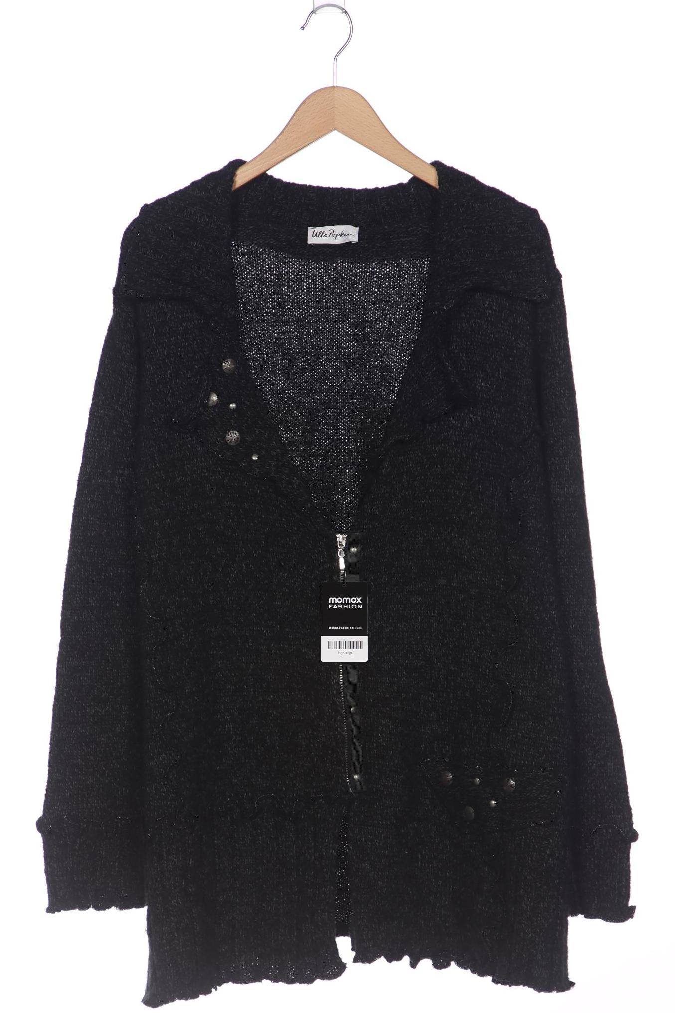 

Ulla Popken Damen Strickjacke, schwarz, Gr. 50