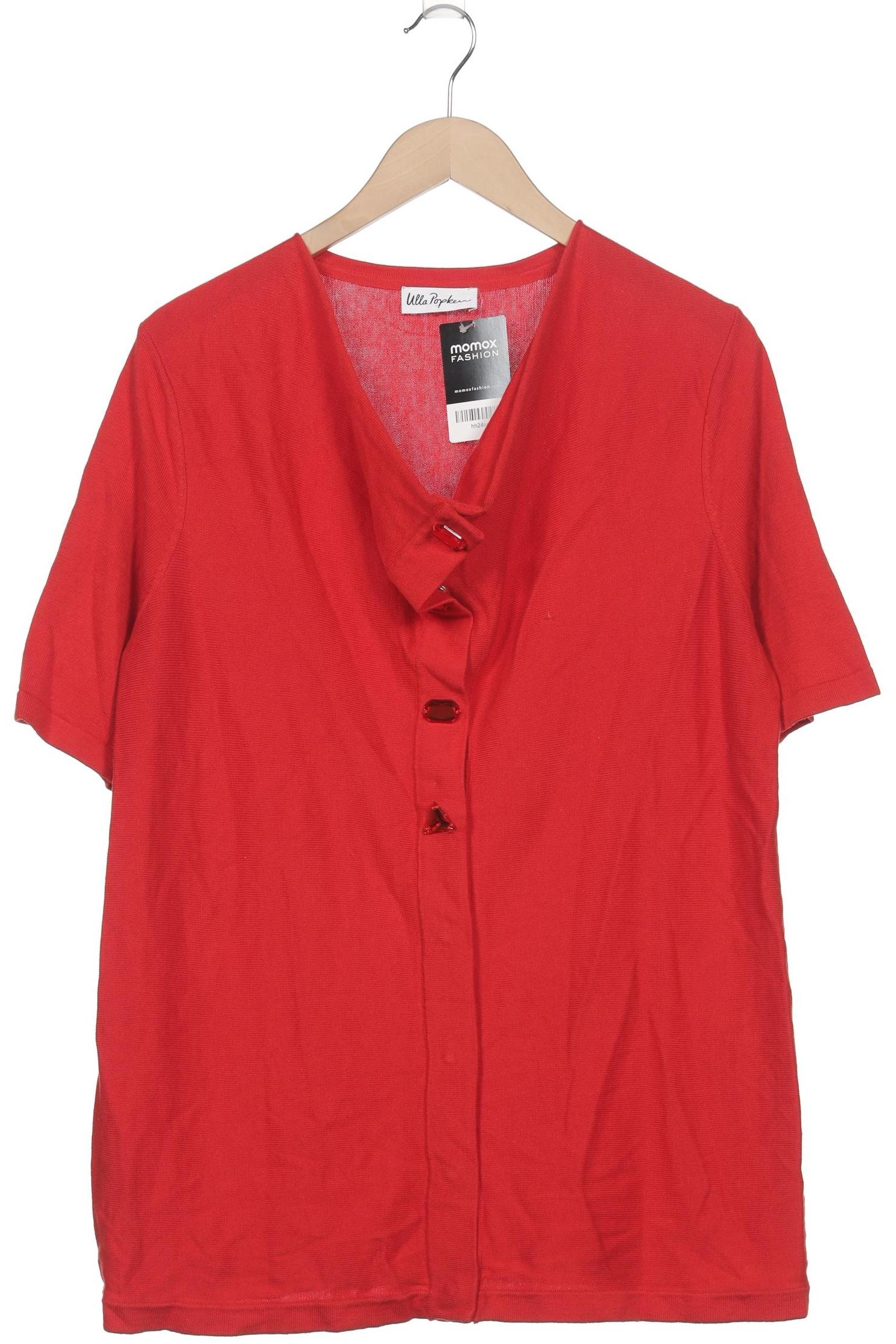 

Ulla Popken Damen Strickjacke, rot, Gr. 42