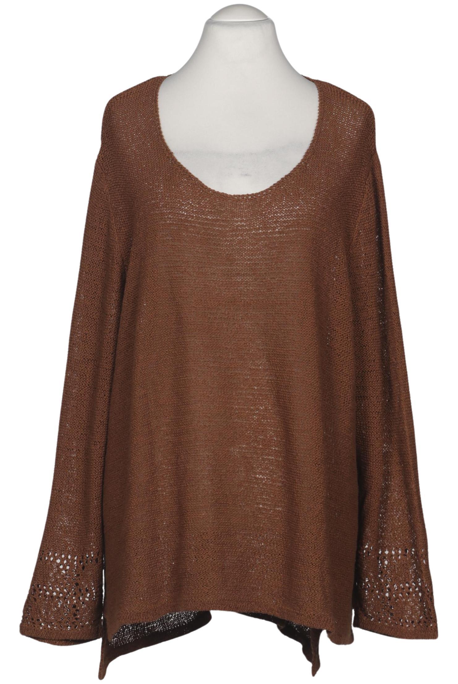 

Ulla Popken Damen Pullover, braun, Gr. 54