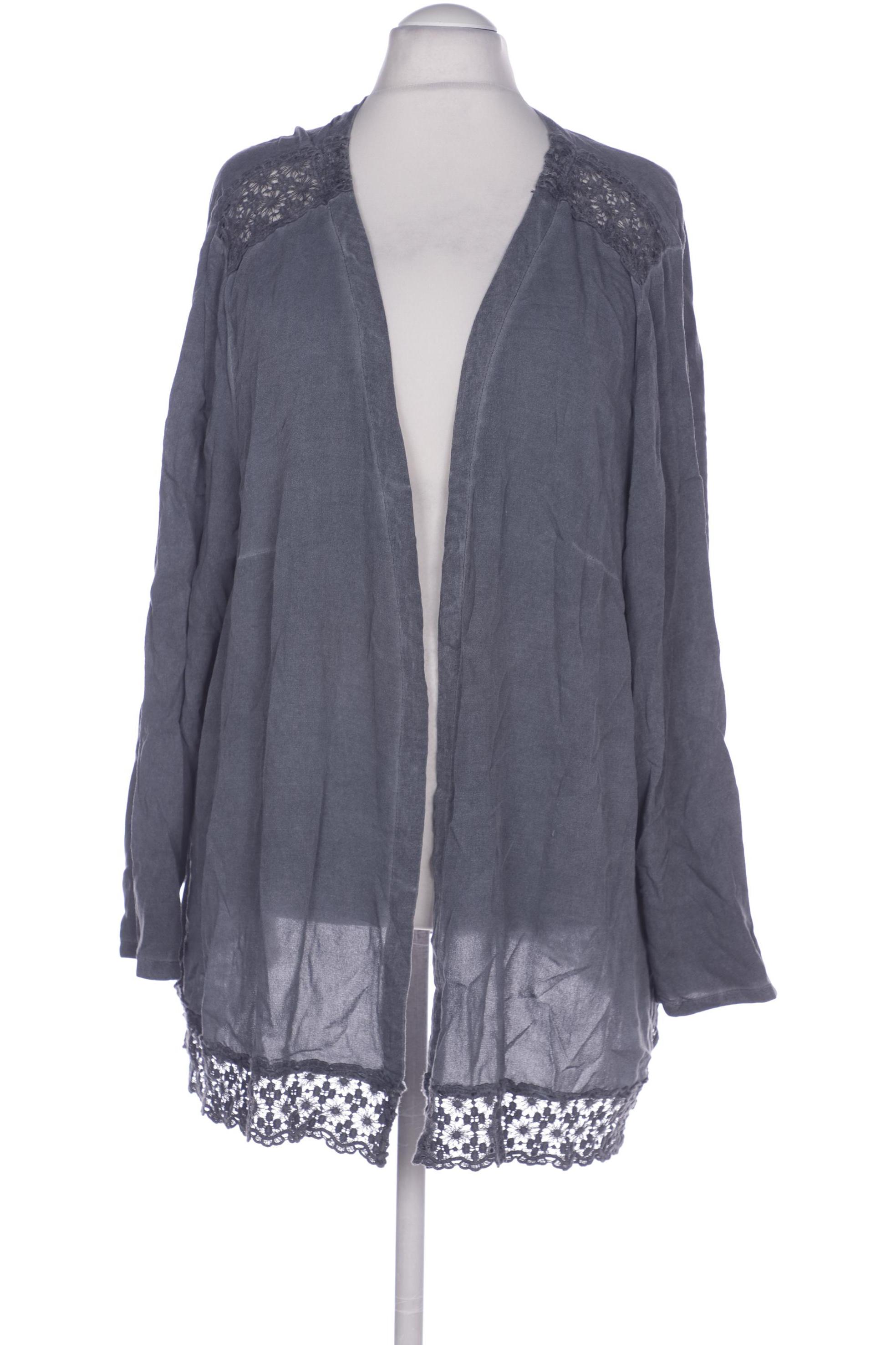 

Ulla Popken Damen Strickjacke, grau