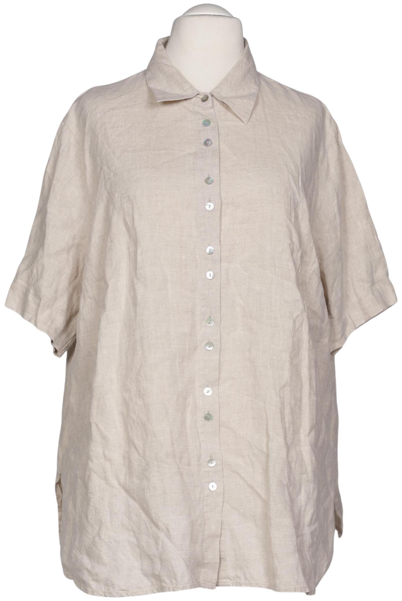 

Ulla Popken Damen Bluse, beige, Gr. 54