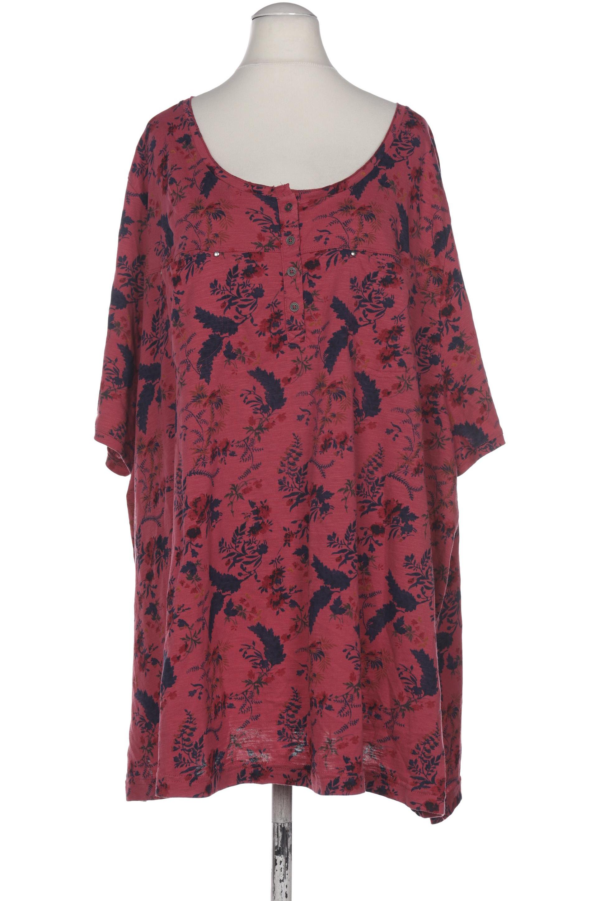

Ulla Popken Damen T-Shirt, pink, Gr. 62