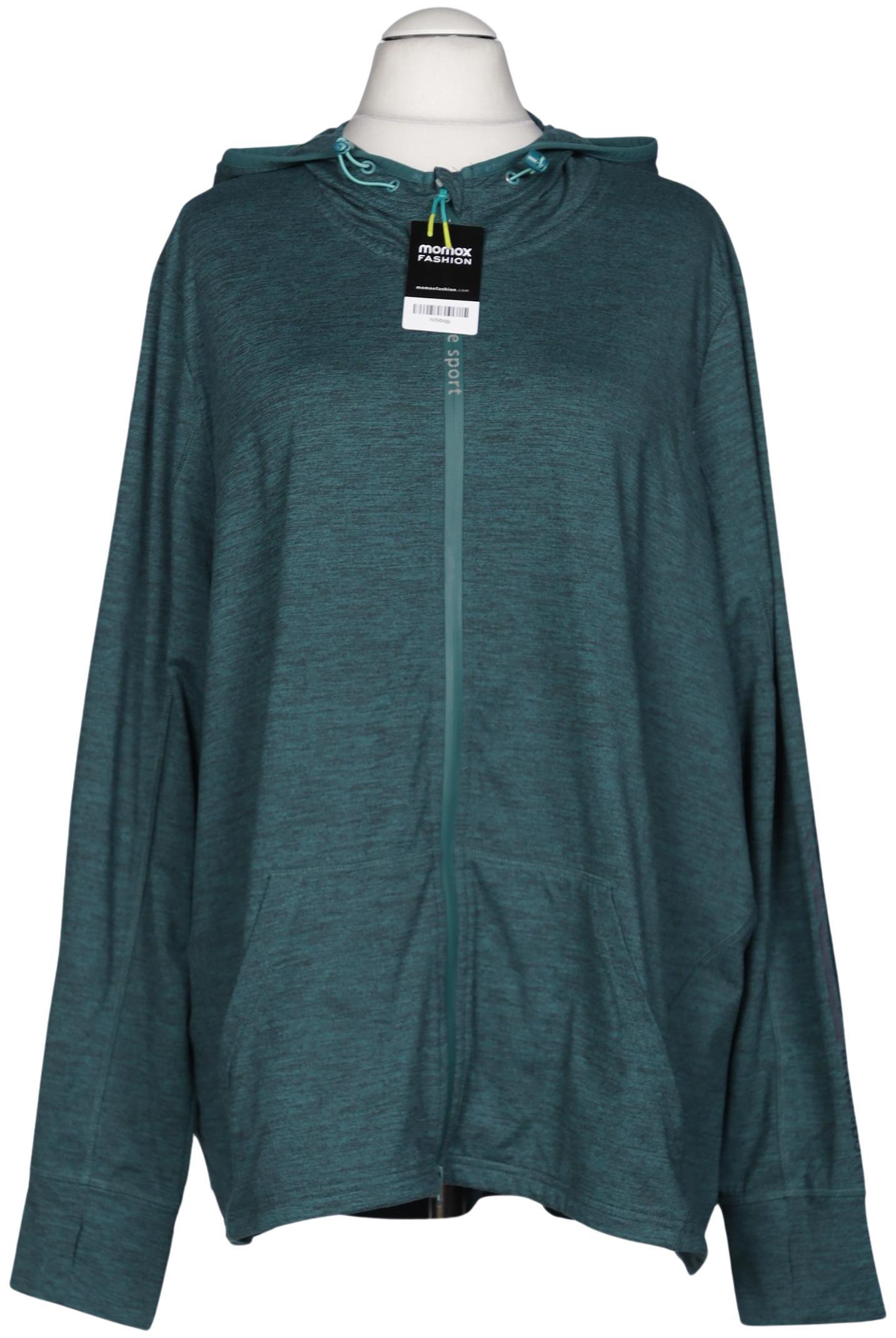 

Ulla Popken Damen Kapuzenpullover, türkis, Gr. 58