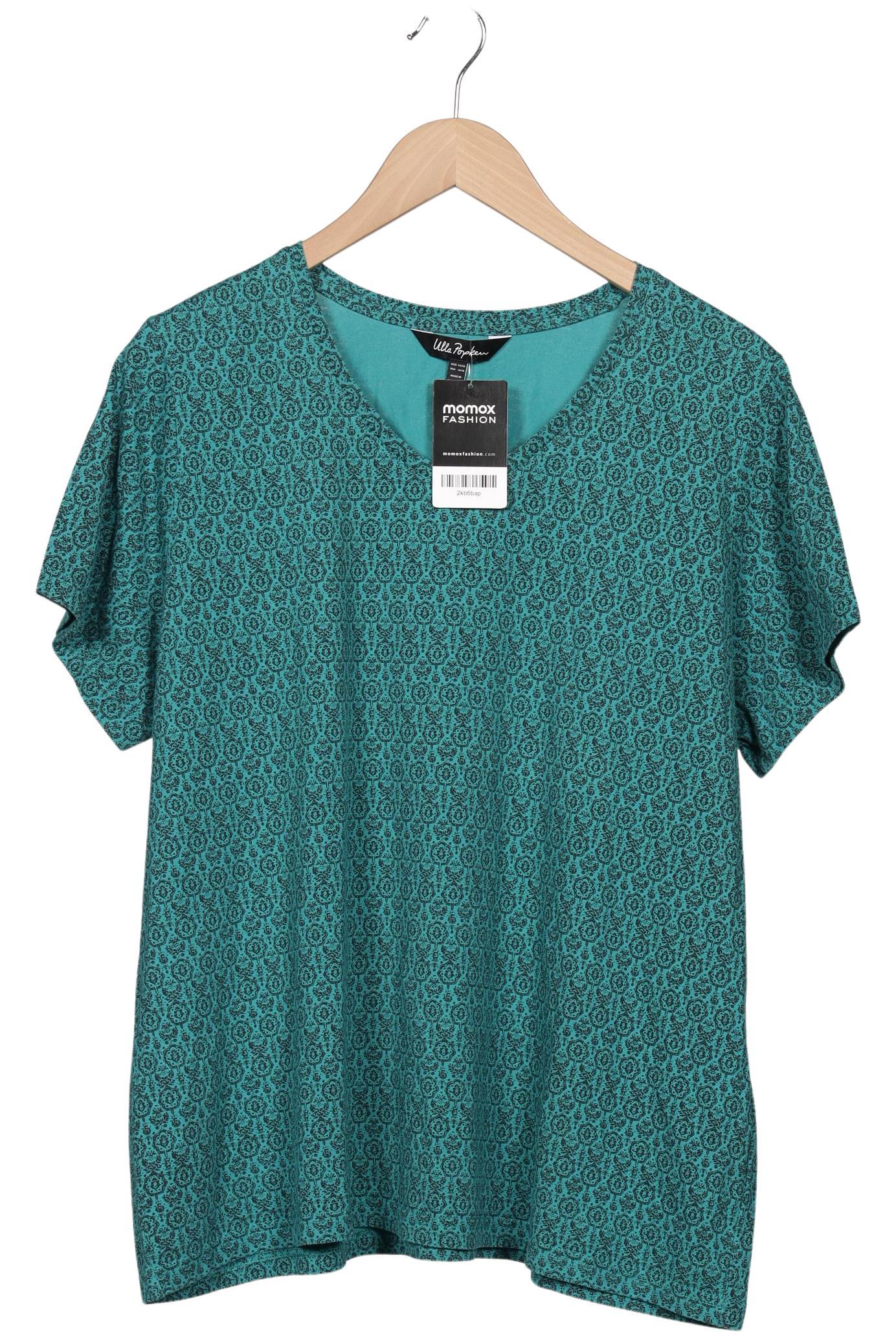 

Ulla Popken Damen T-Shirt, türkis, Gr. 46