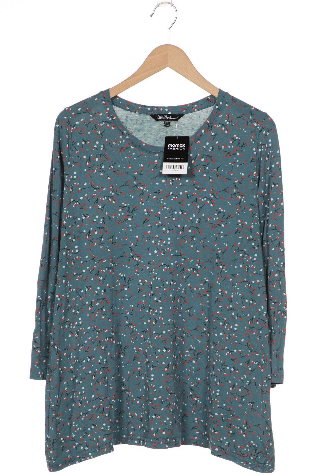 

Ulla Popken Damen Langarmshirt, türkis