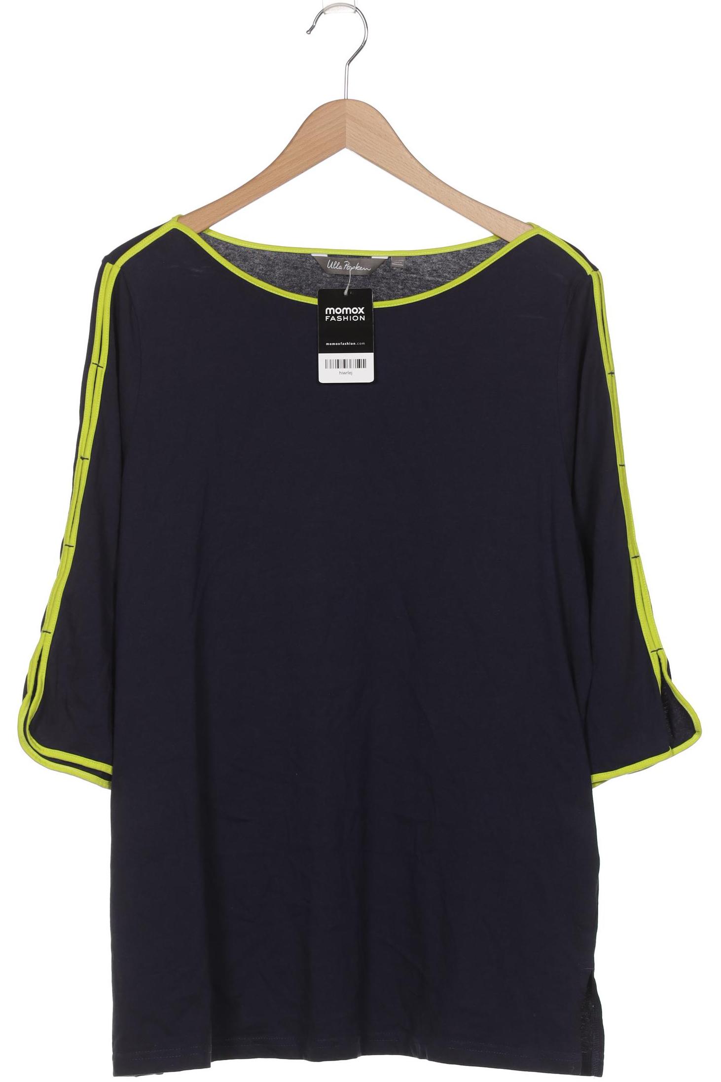 

Ulla Popken Damen Langarmshirt, marineblau, Gr. 46