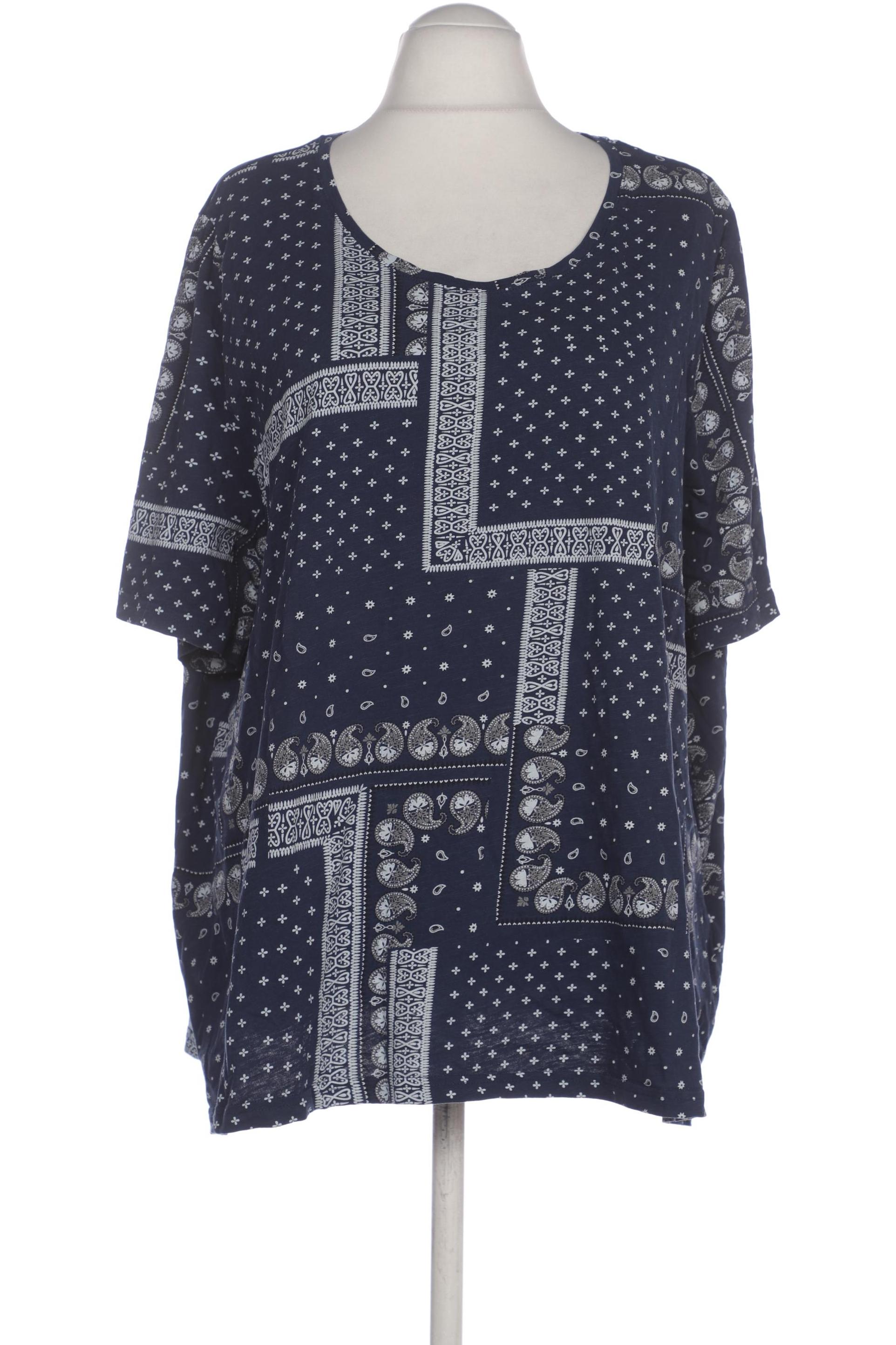 

Ulla Popken Damen T-Shirt, marineblau, Gr. 58