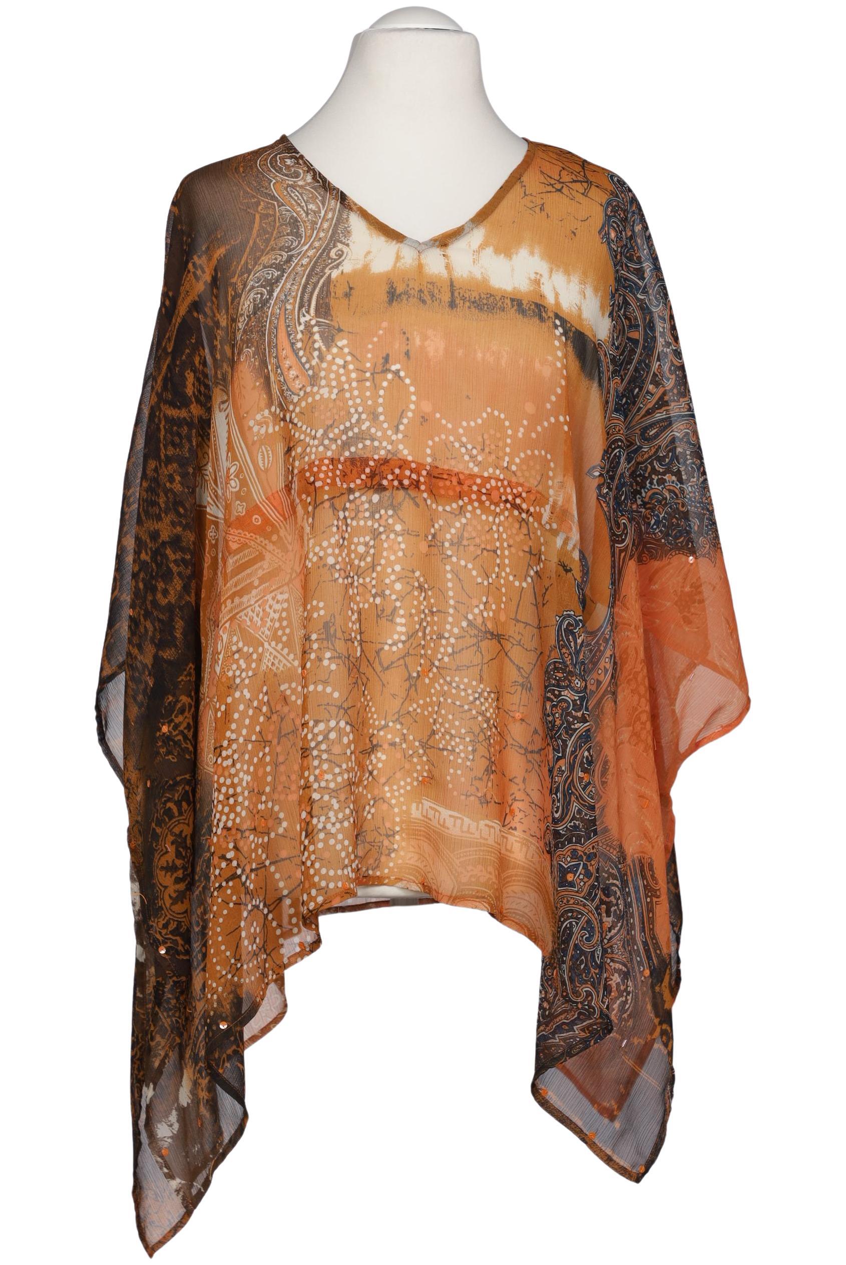 

Ulla Popken Damen Bluse, orange, Gr. uni