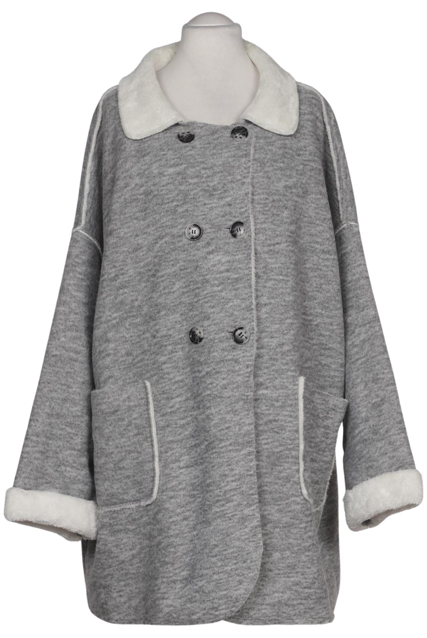 

Ulla Popken Damen Jacke, grau, Gr. 58