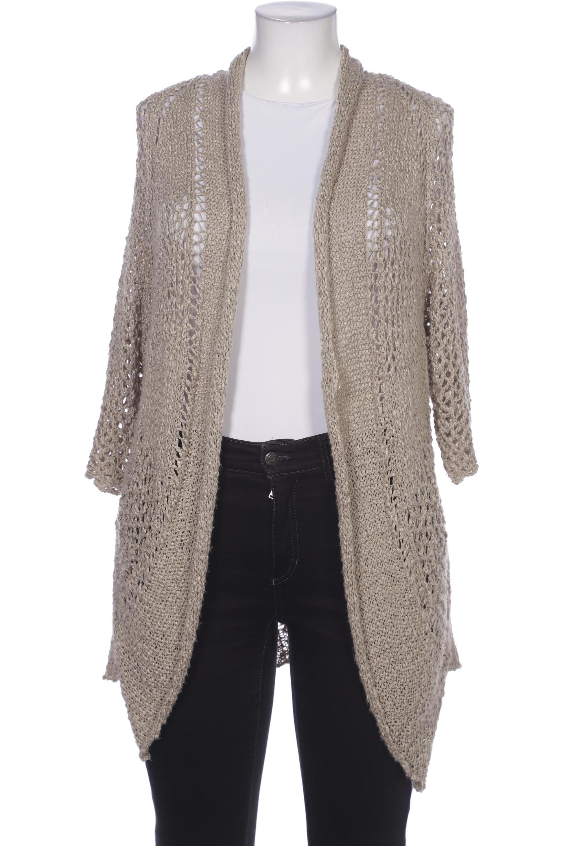 

Ulla Popken Damen Strickjacke, beige, Gr. 46