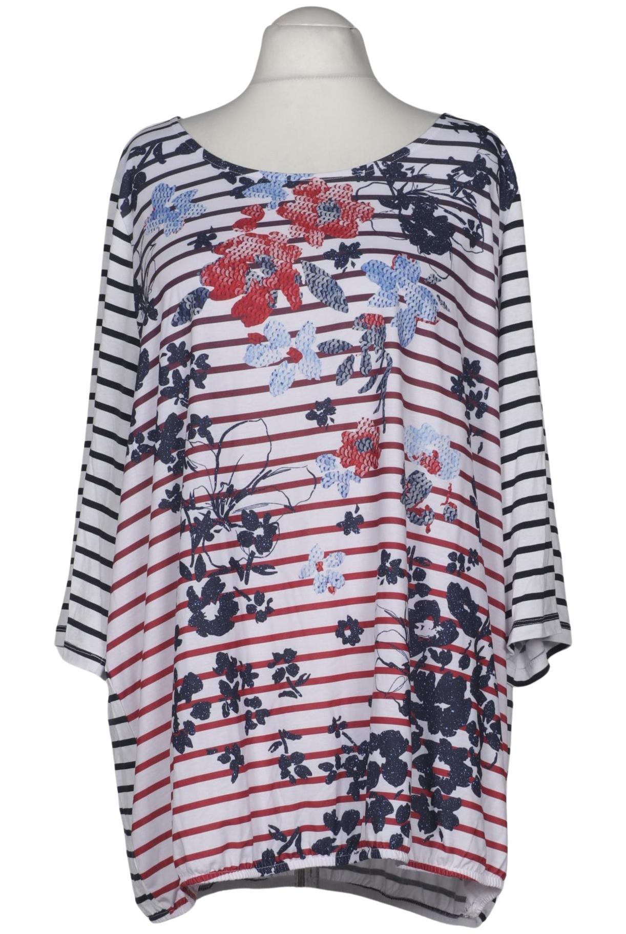 

Ulla Popken Damen Langarmshirt, mehrfarbig, Gr. 54