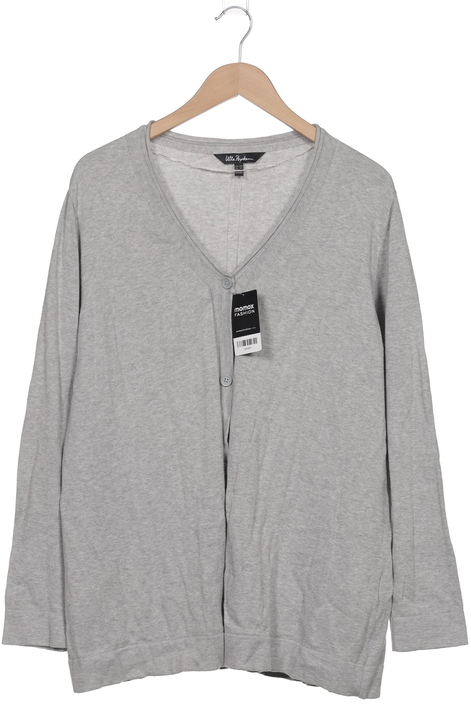 

Ulla Popken Damen Strickjacke, grau, Gr. 46