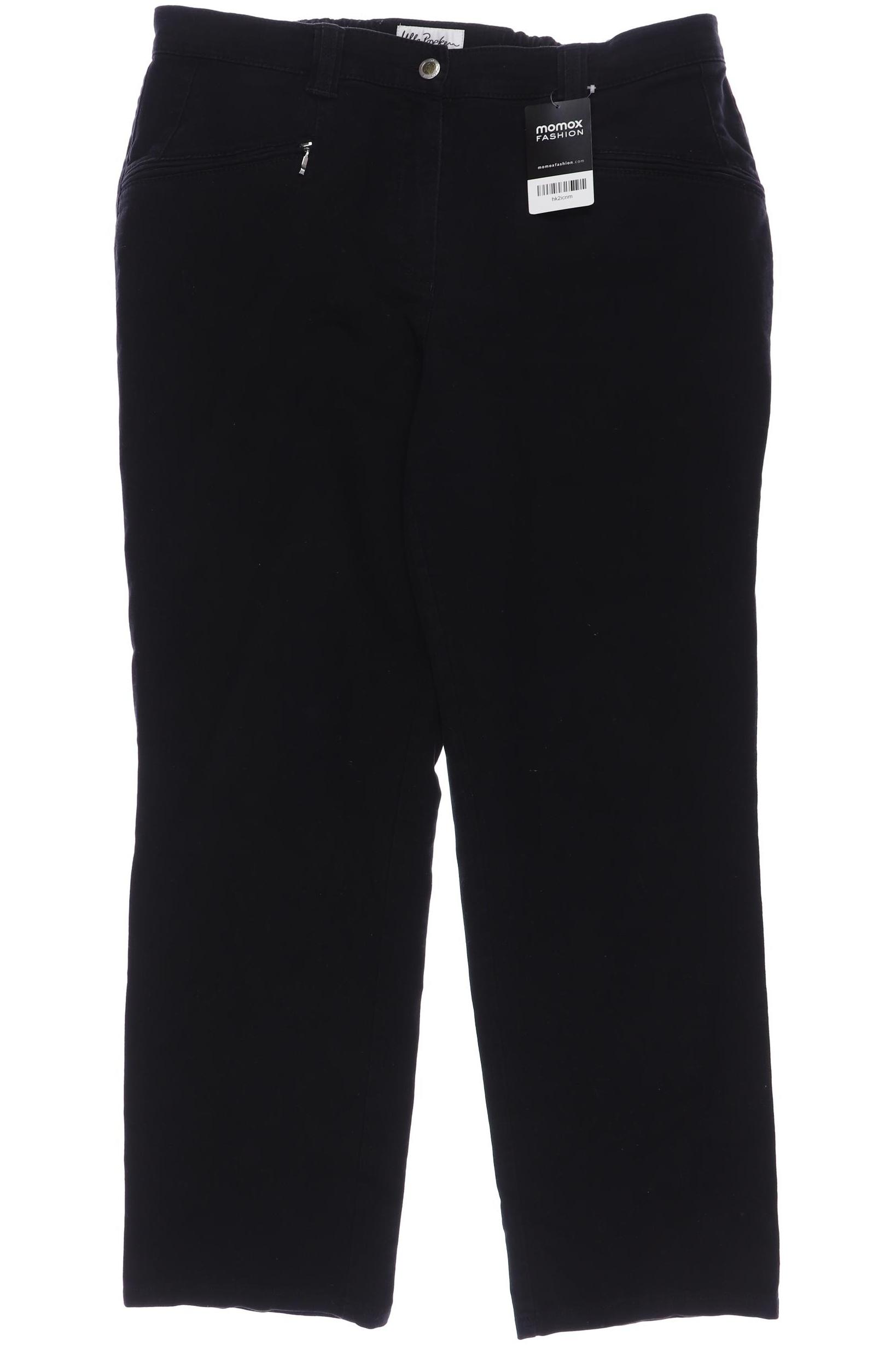

Ulla Popken Damen Jeans, schwarz