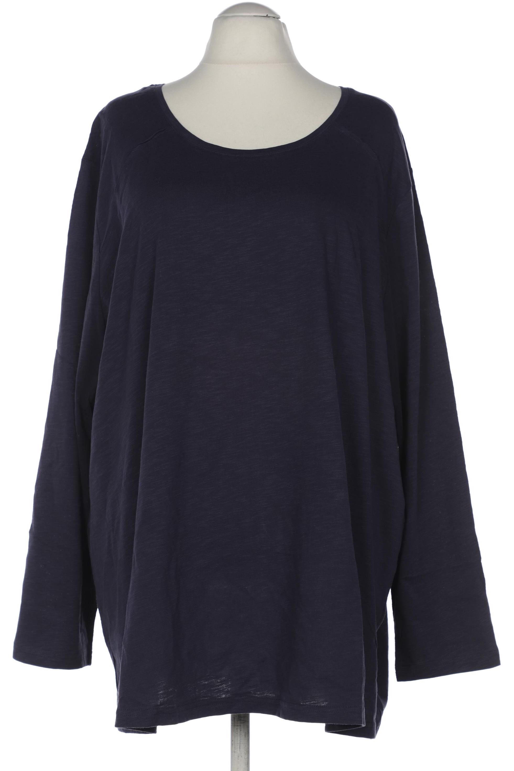 

Ulla Popken Damen Langarmshirt, marineblau, Gr. 58