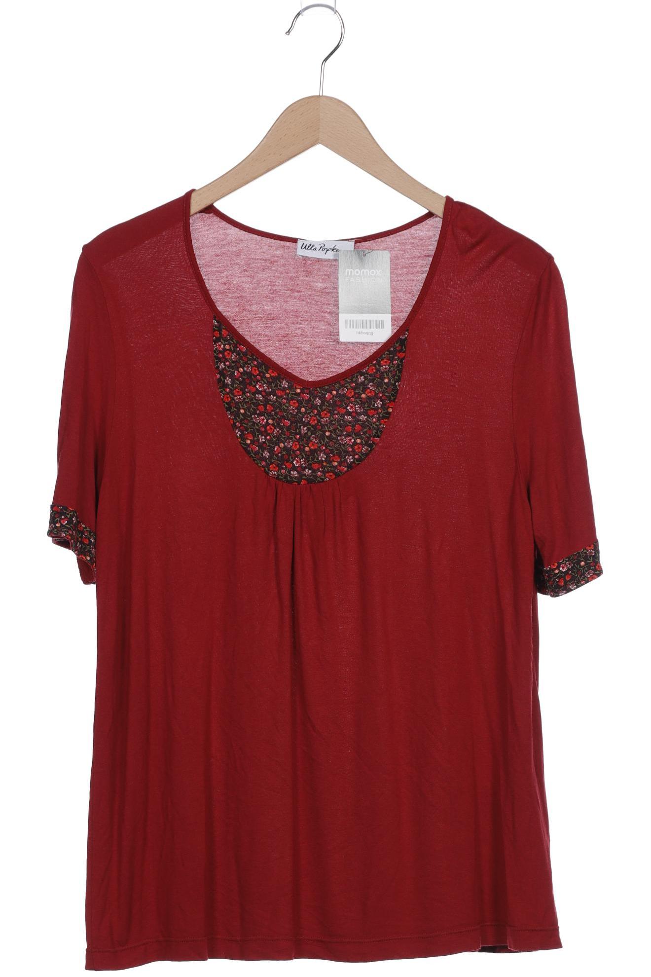 

Ulla Popken Damen T-Shirt, rot, Gr. 42