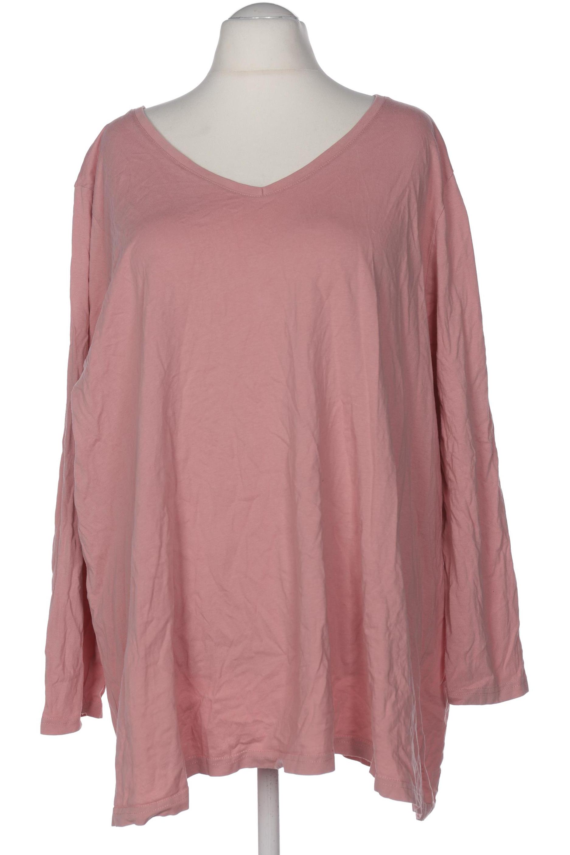 

Ulla Popken Damen Langarmshirt, pink, Gr. 62