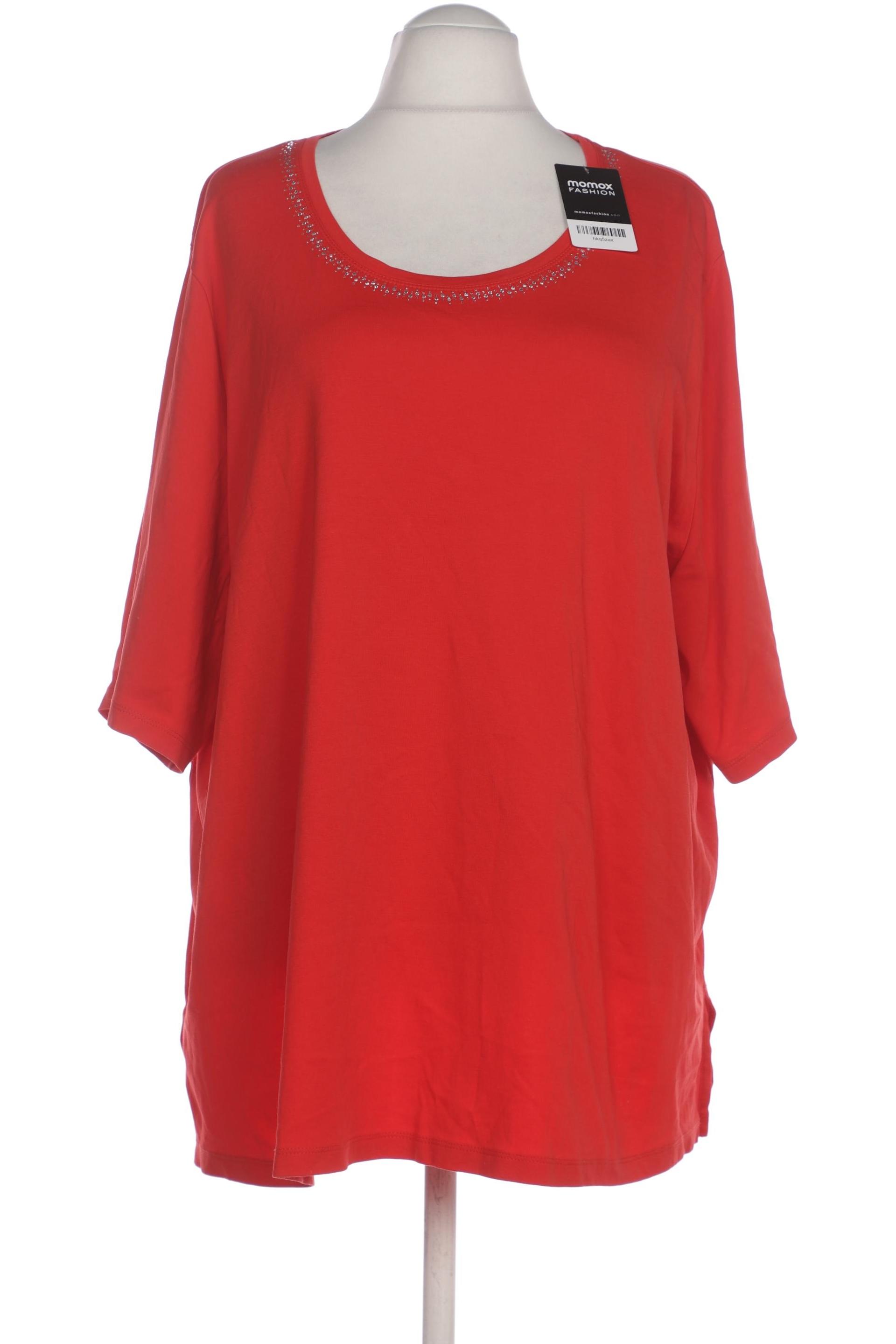 

Ulla Popken Damen T-Shirt, rot, Gr. 56