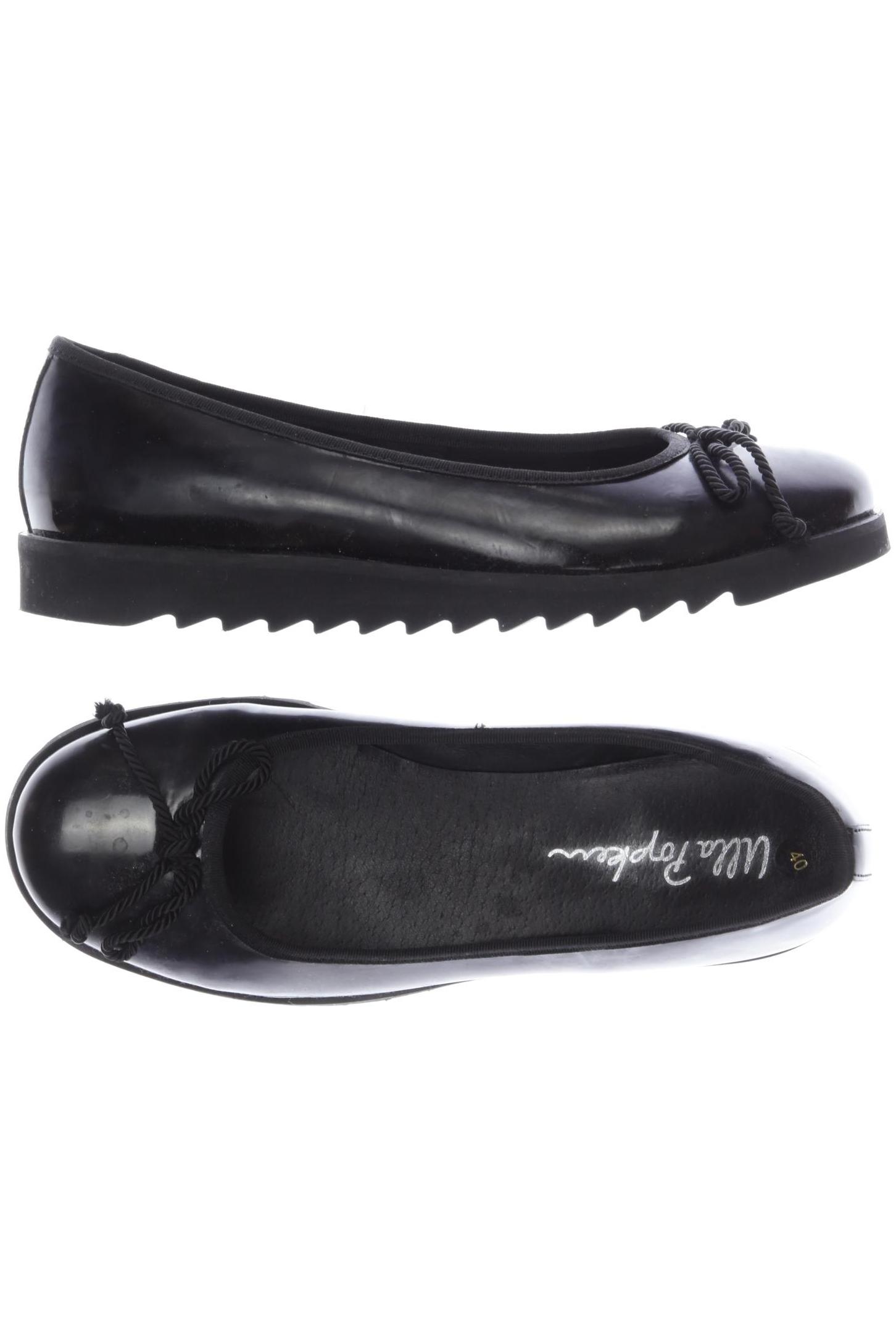 

Ulla Popken Damen Ballerinas, schwarz, Gr. 40