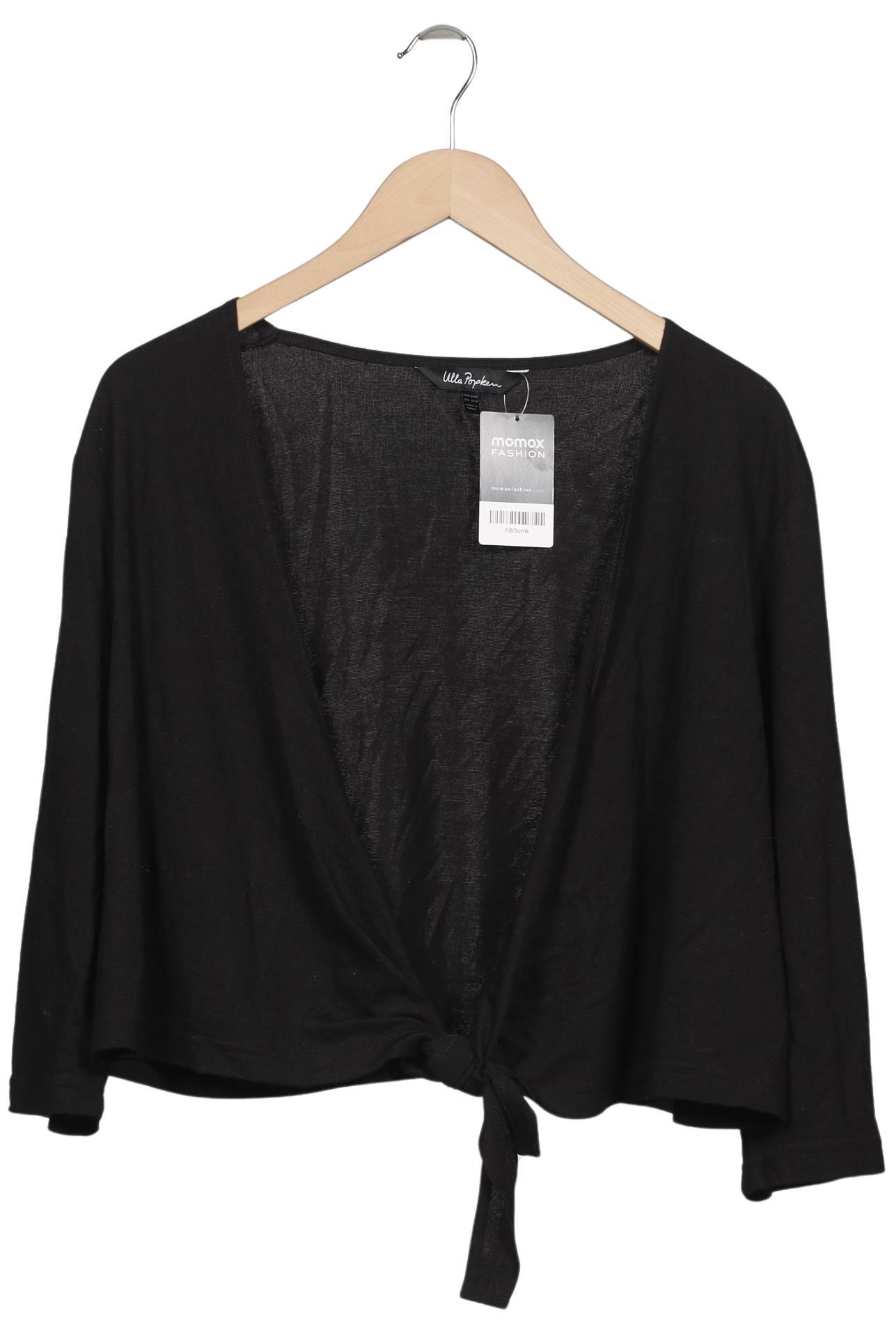

Ulla Popken Damen Strickjacke, schwarz, Gr. 46