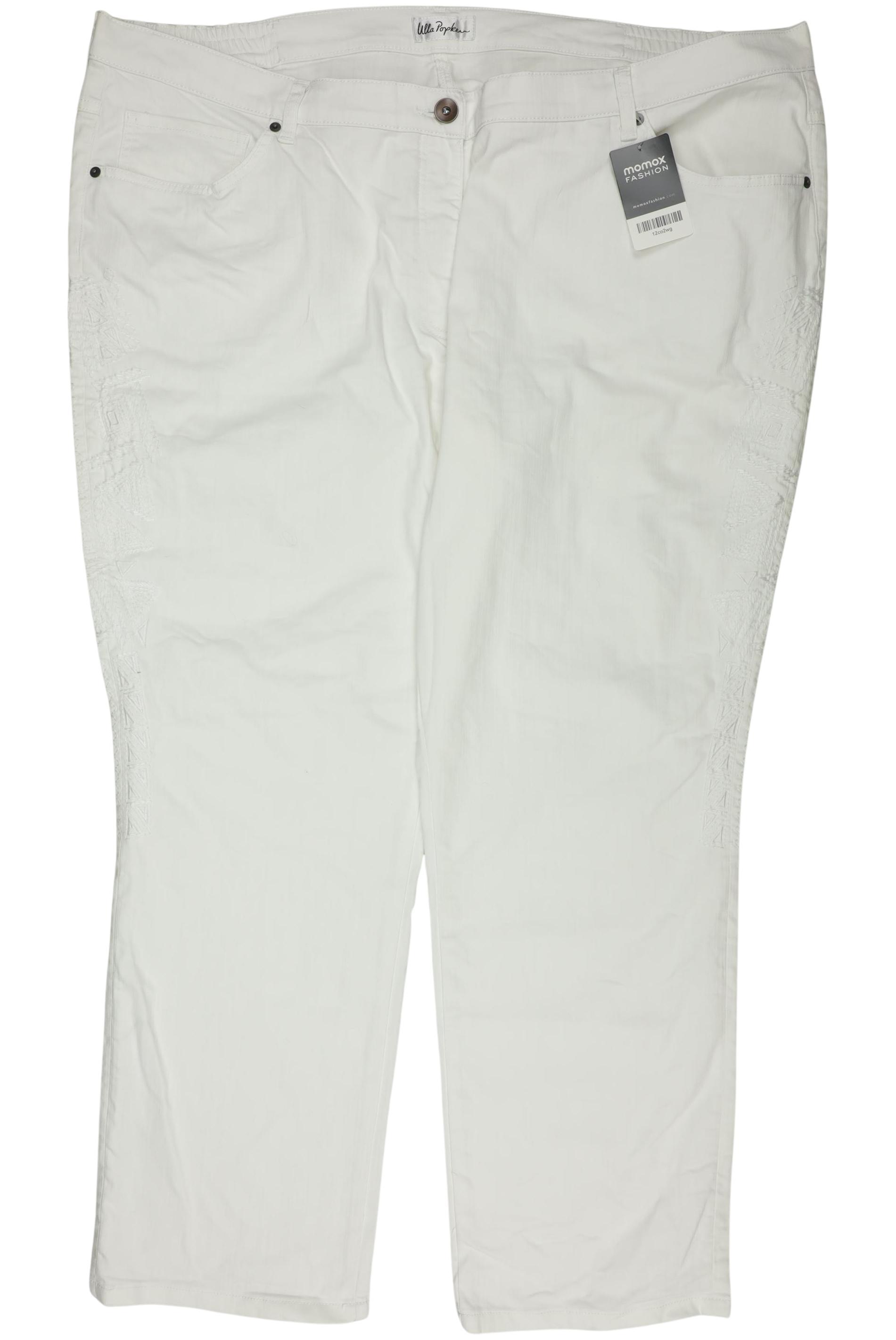 

Ulla Popken Damen Jeans, weiß, Gr. 56
