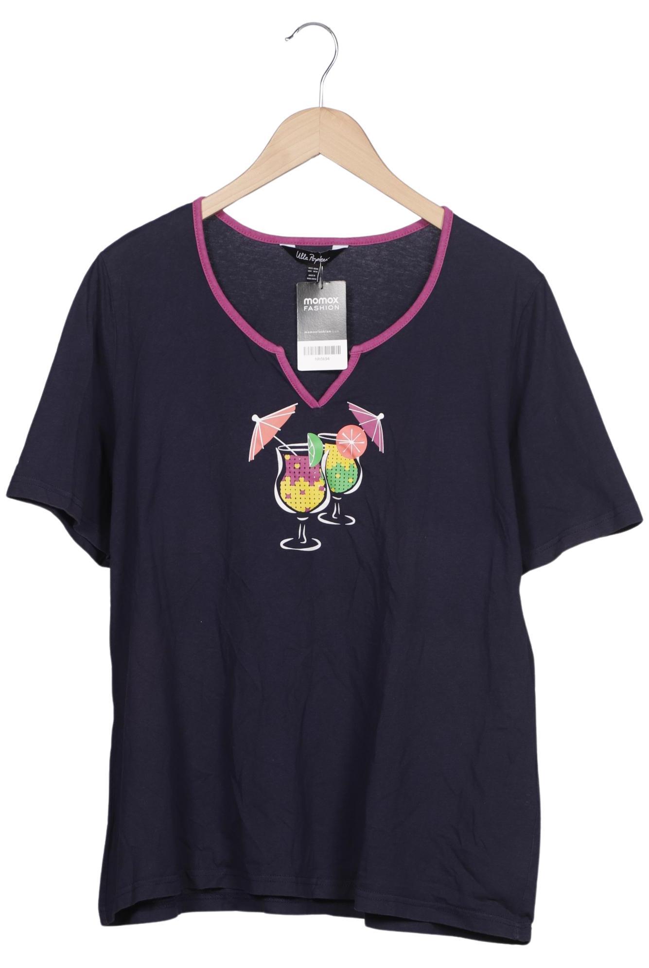 

Ulla Popken Damen T-Shirt, marineblau, Gr. 46