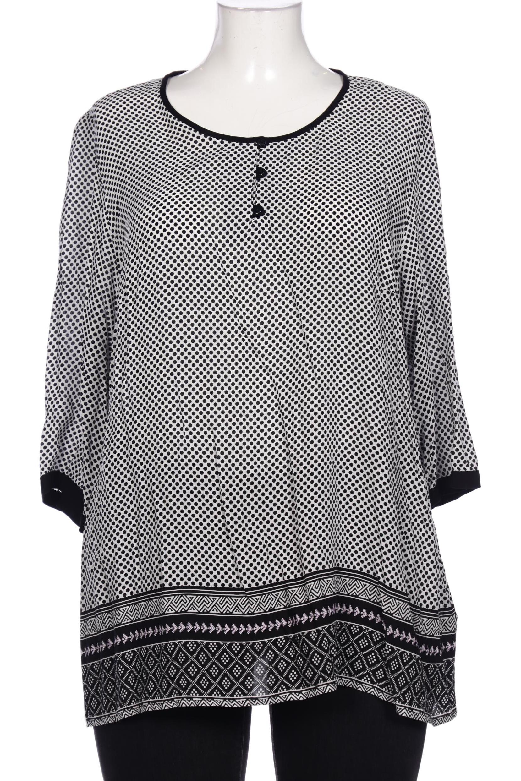 

Ulla Popken Damen Bluse, schwarz, Gr. 46