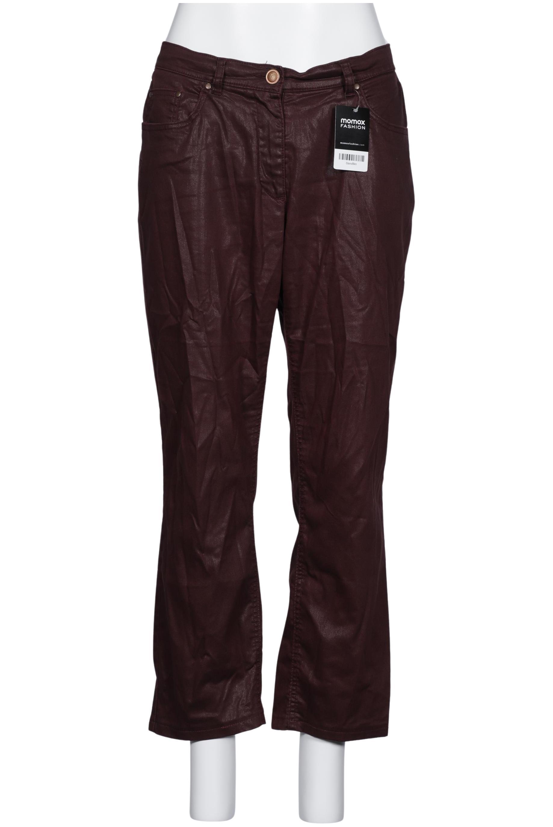 

Ulla Popken Damen Stoffhose, bordeaux, Gr. 35