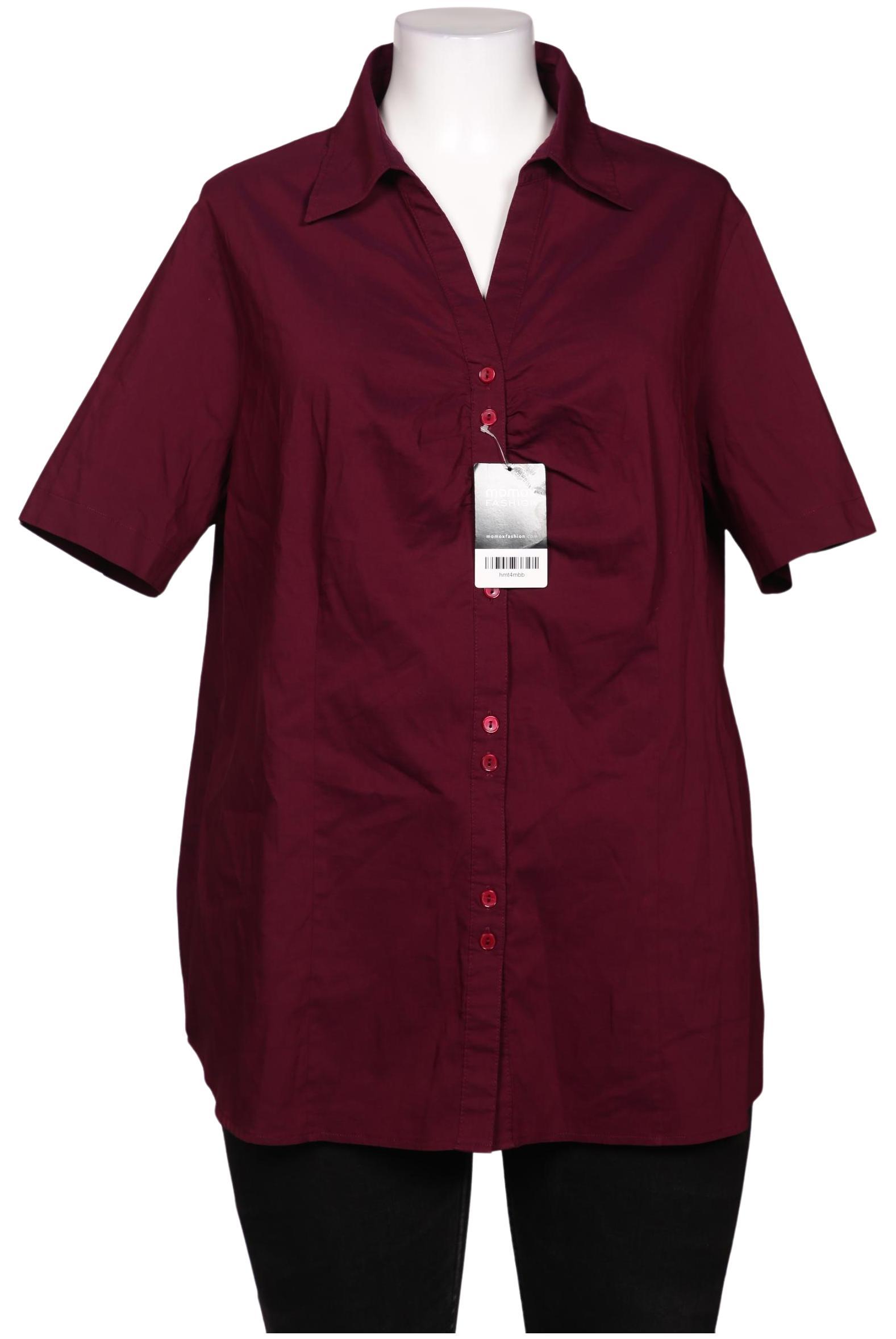 

Ulla Popken Damen Bluse, bordeaux, Gr. 46