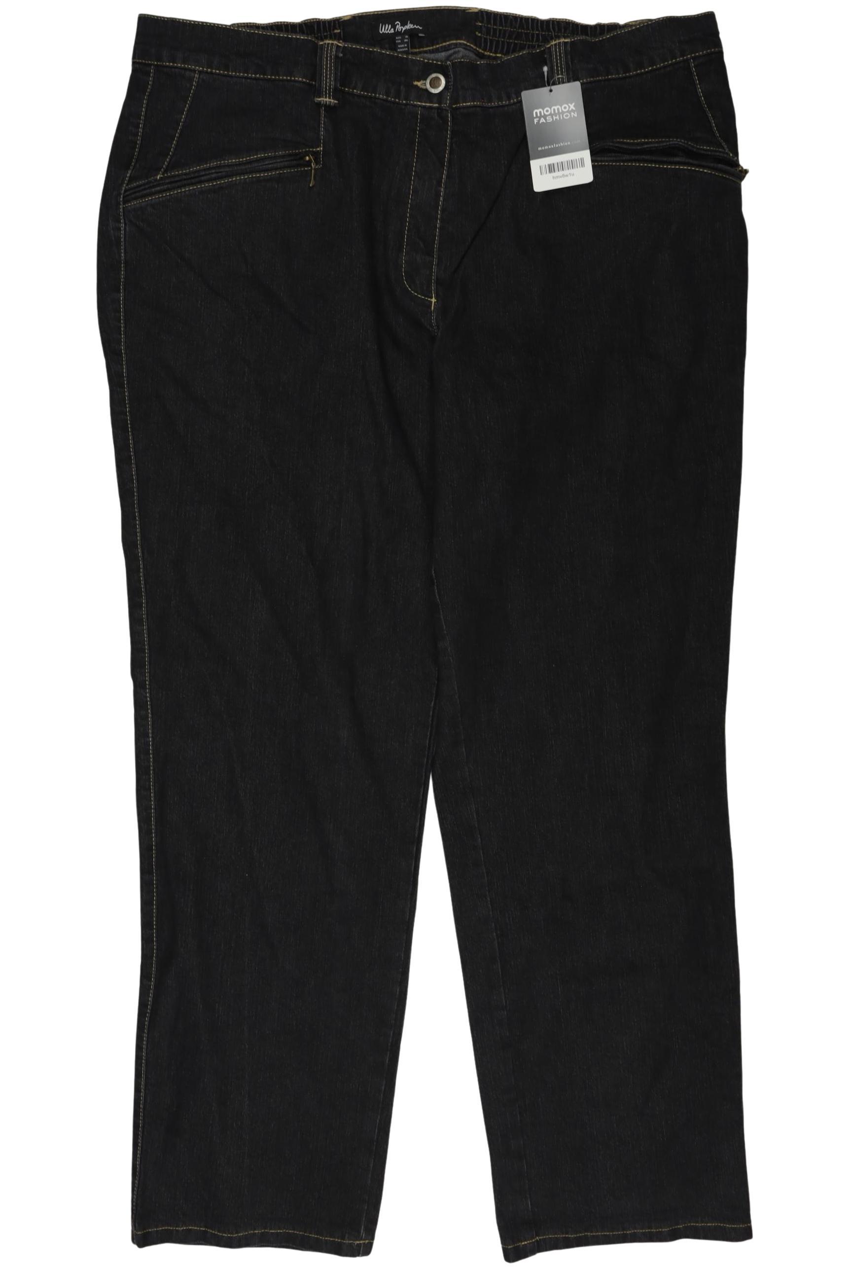 

Ulla Popken Damen Jeans, schwarz, Gr. 25
