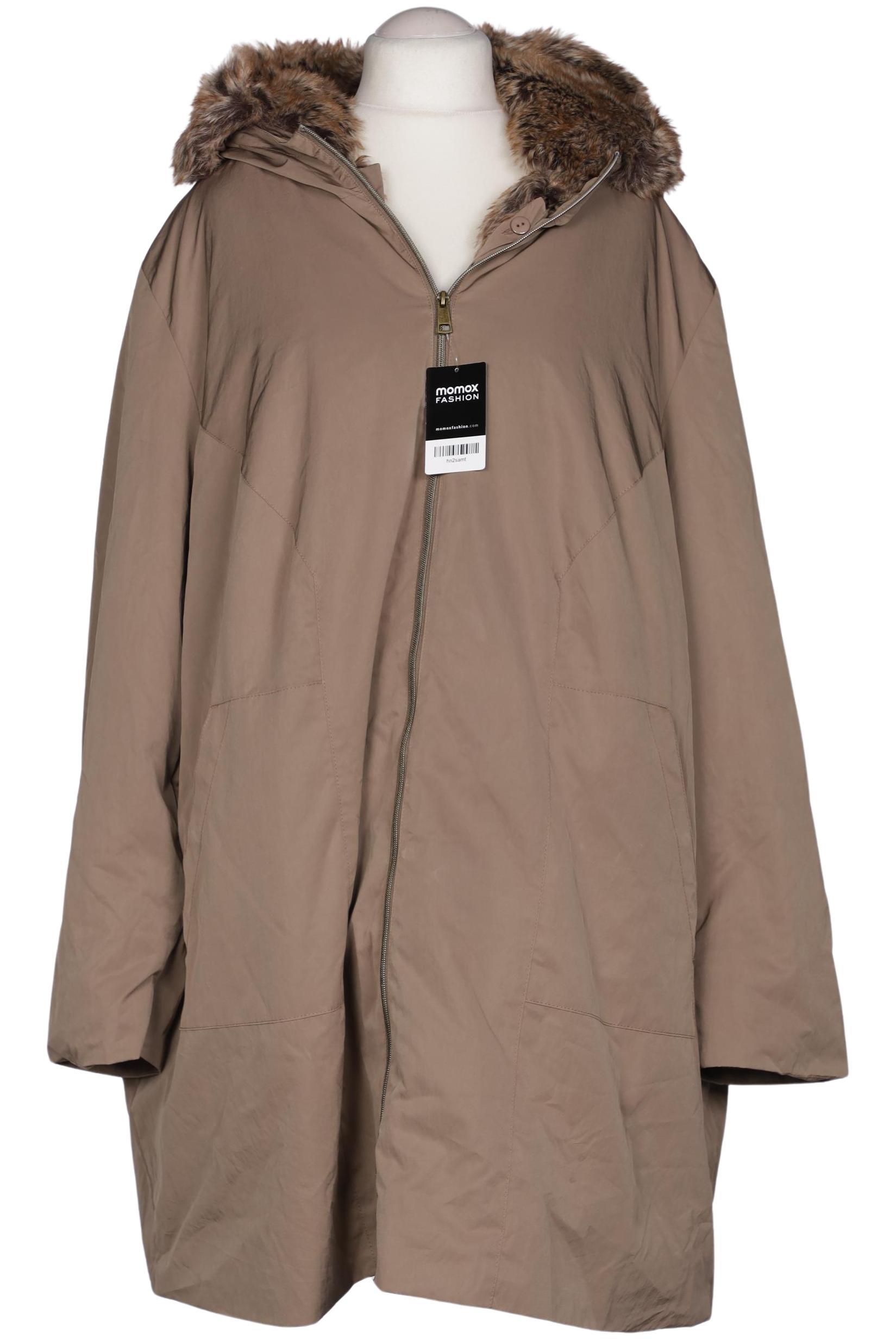 

Ulla Popken Damen Mantel, beige, Gr. 58