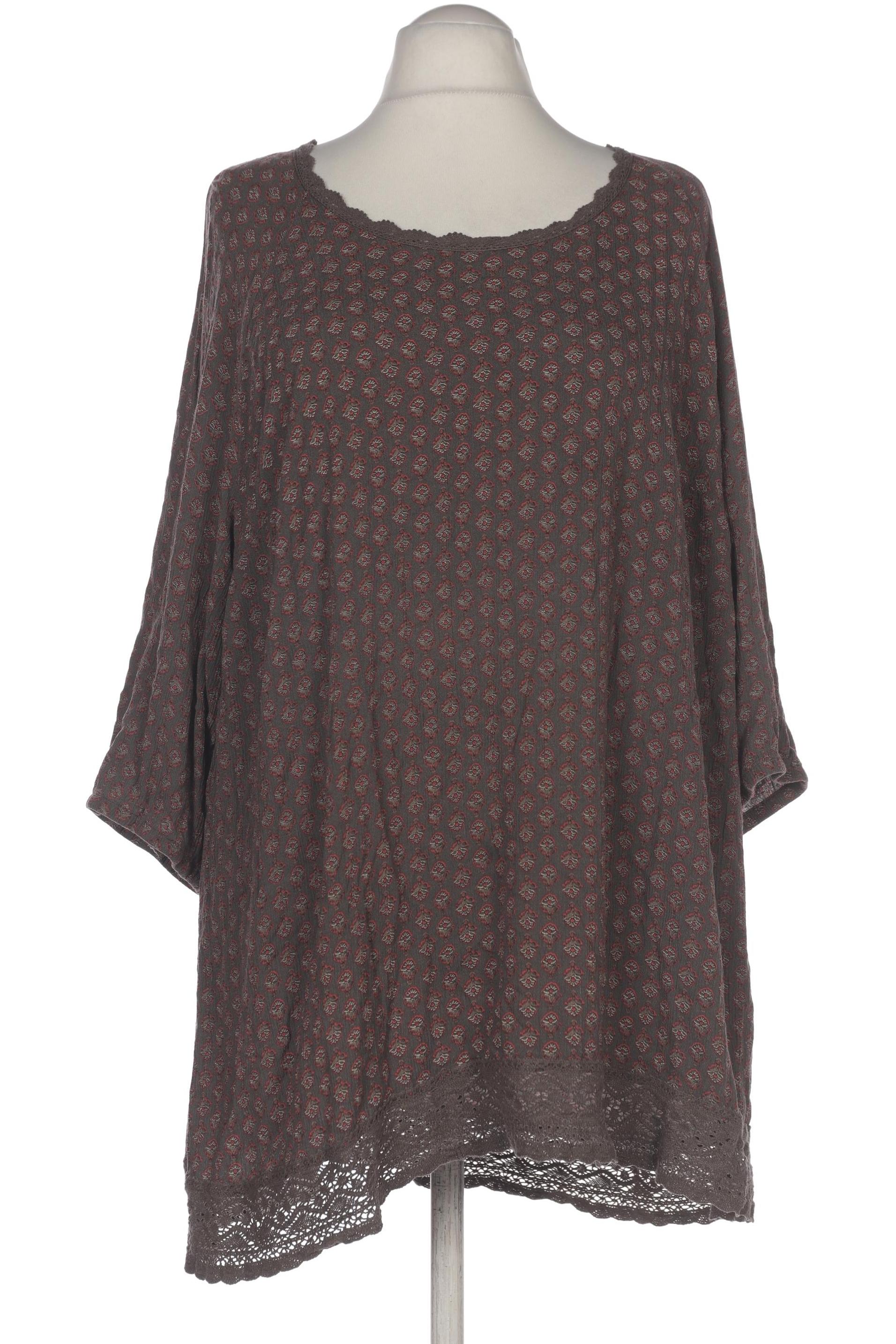 

Ulla Popken Damen Bluse, grau, Gr. 54
