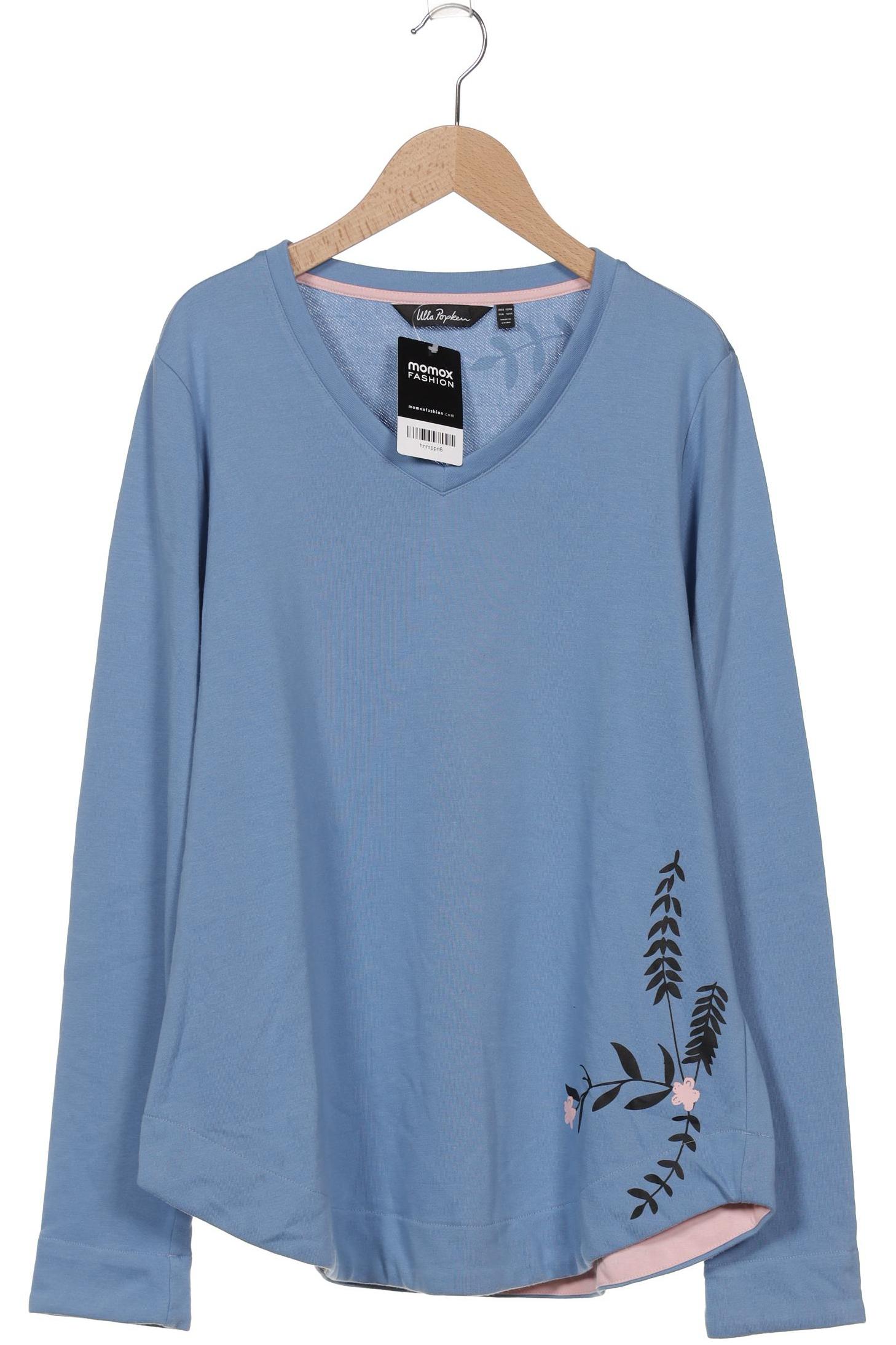 

Ulla Popken Damen Sweatshirt, blau, Gr. 42
