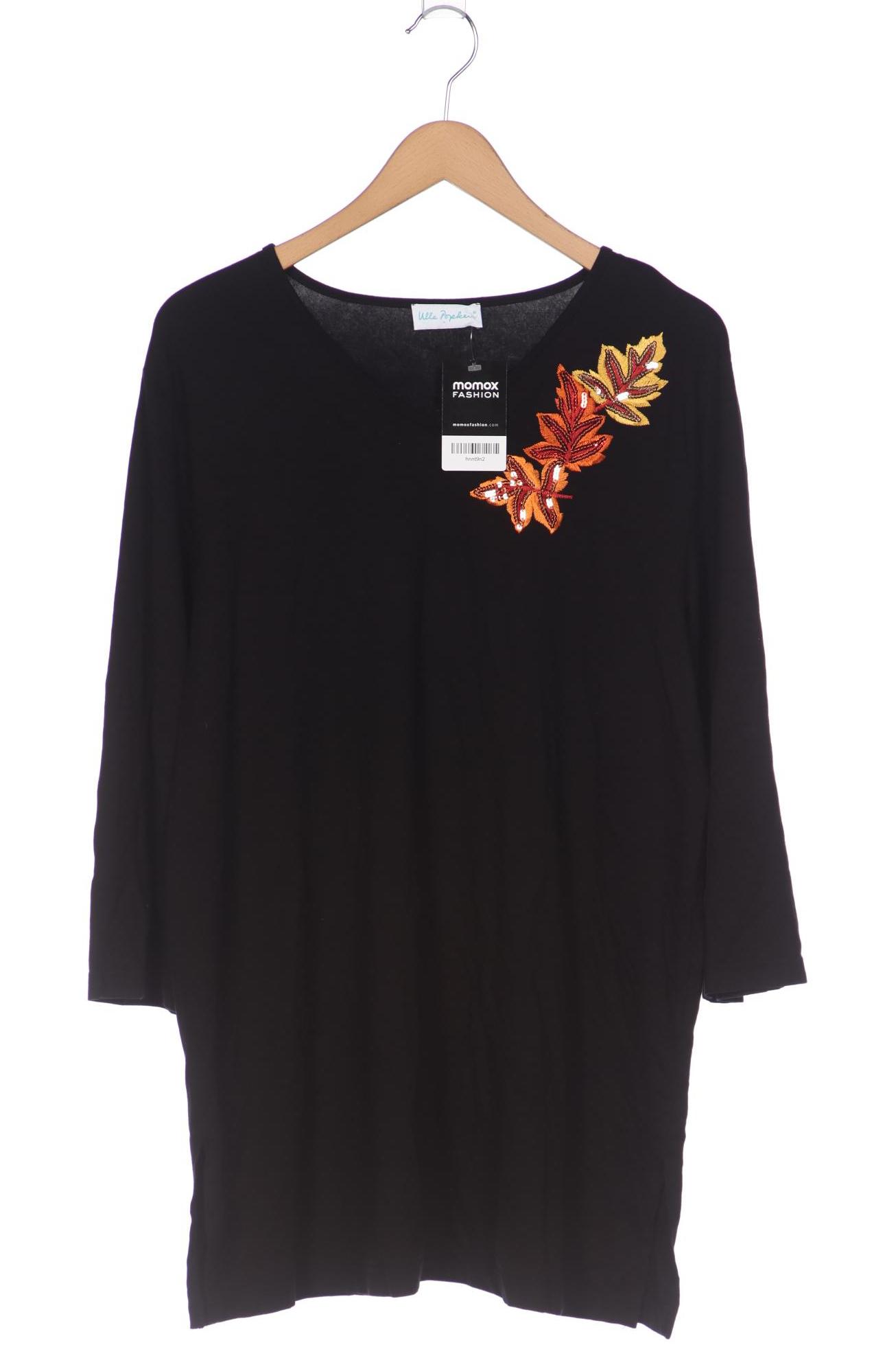 

Ulla Popken Damen Langarmshirt, schwarz, Gr. 46