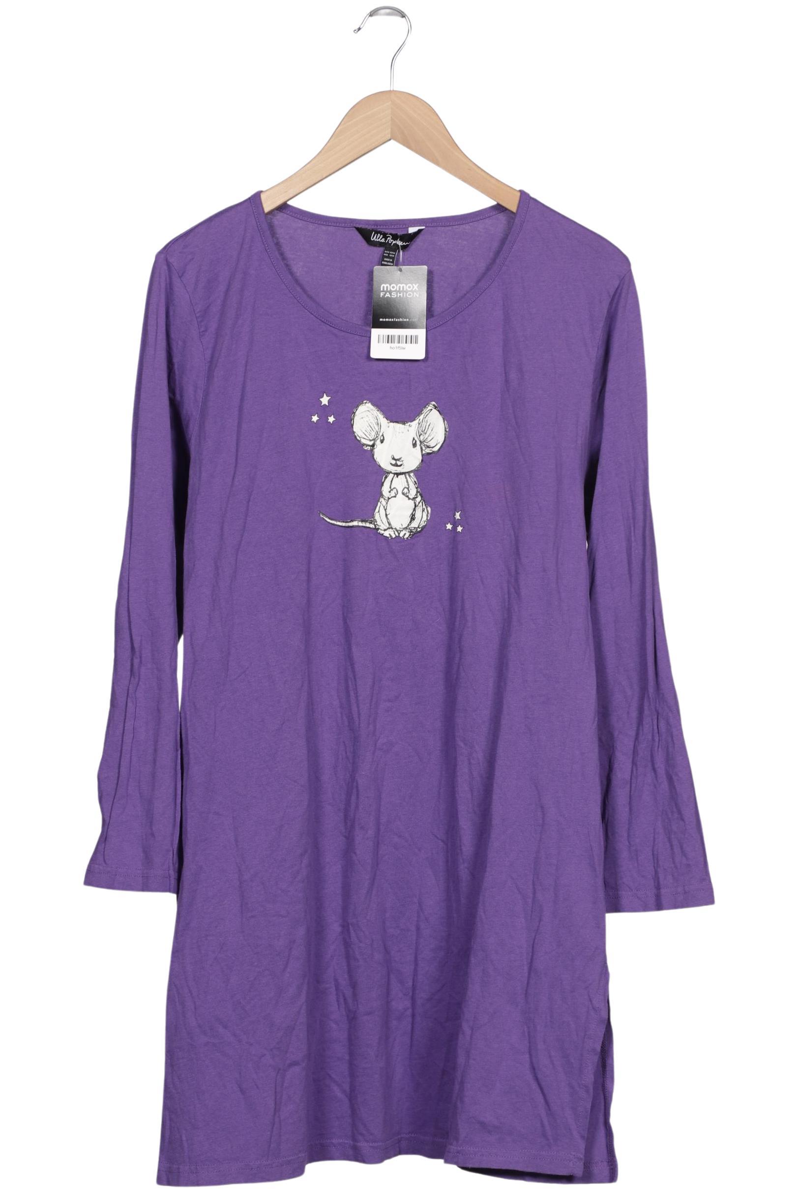 

Ulla Popken Damen Langarmshirt, flieder, Gr. 42