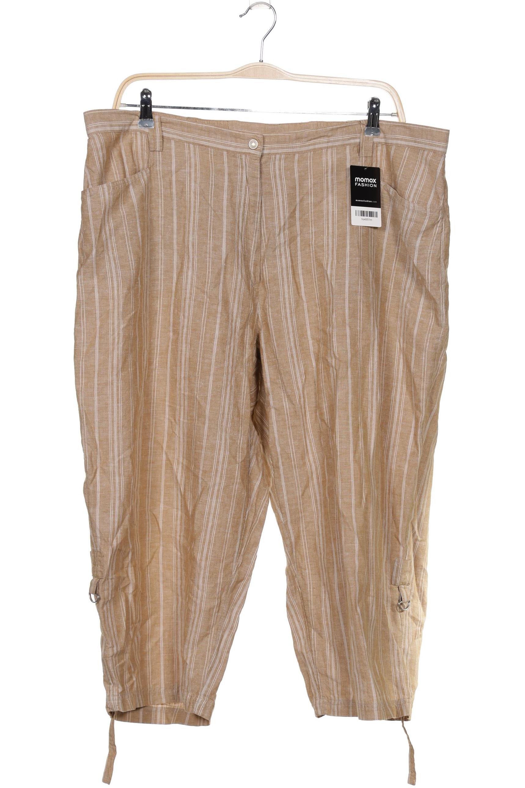 

Ulla Popken Damen Stoffhose, beige, Gr. 52