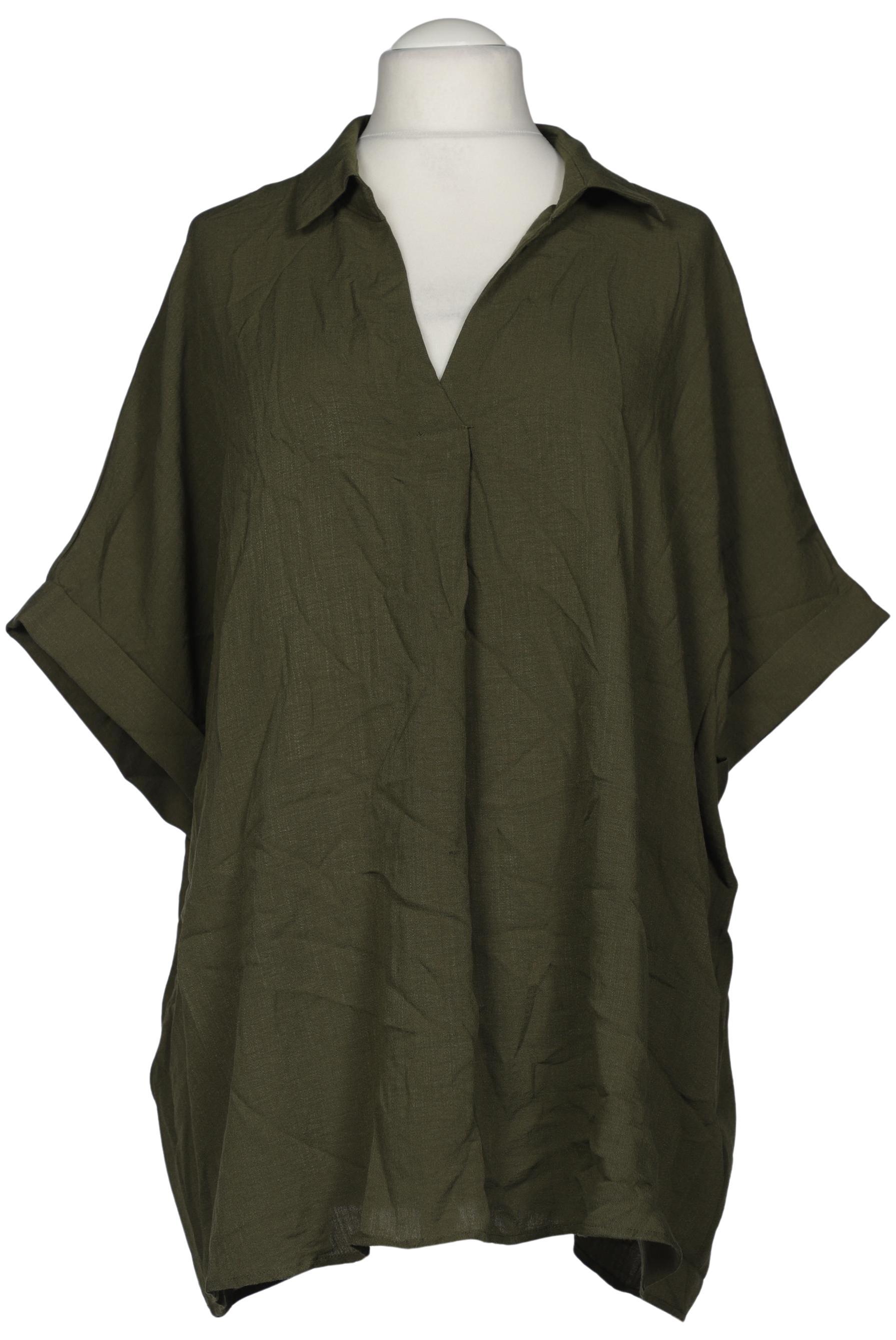 

Ulla Popken Damen Bluse, grün, Gr. 54