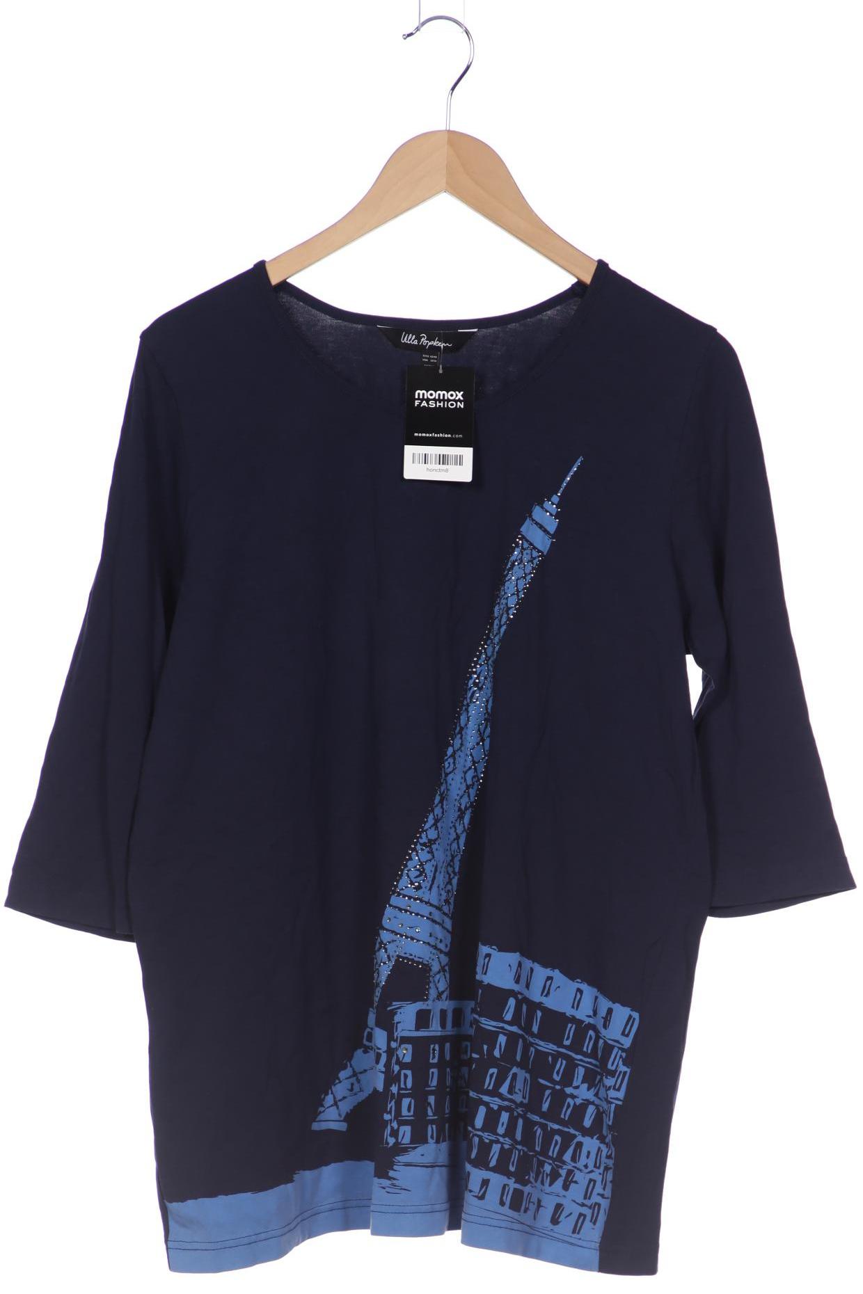 

Ulla Popken Damen Langarmshirt, marineblau