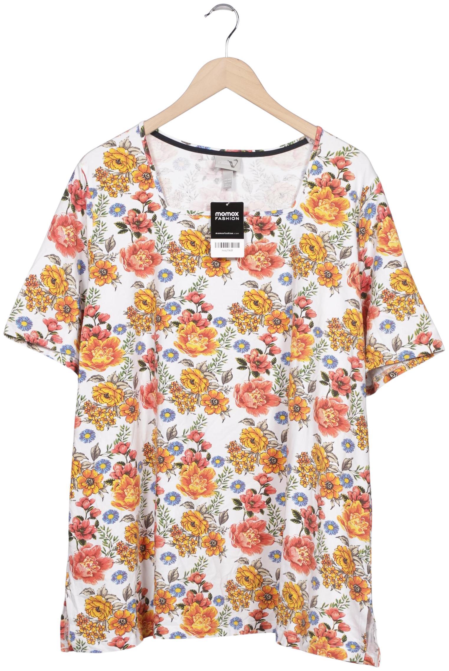 

Ulla Popken Damen T-Shirt, orange, Gr. 54