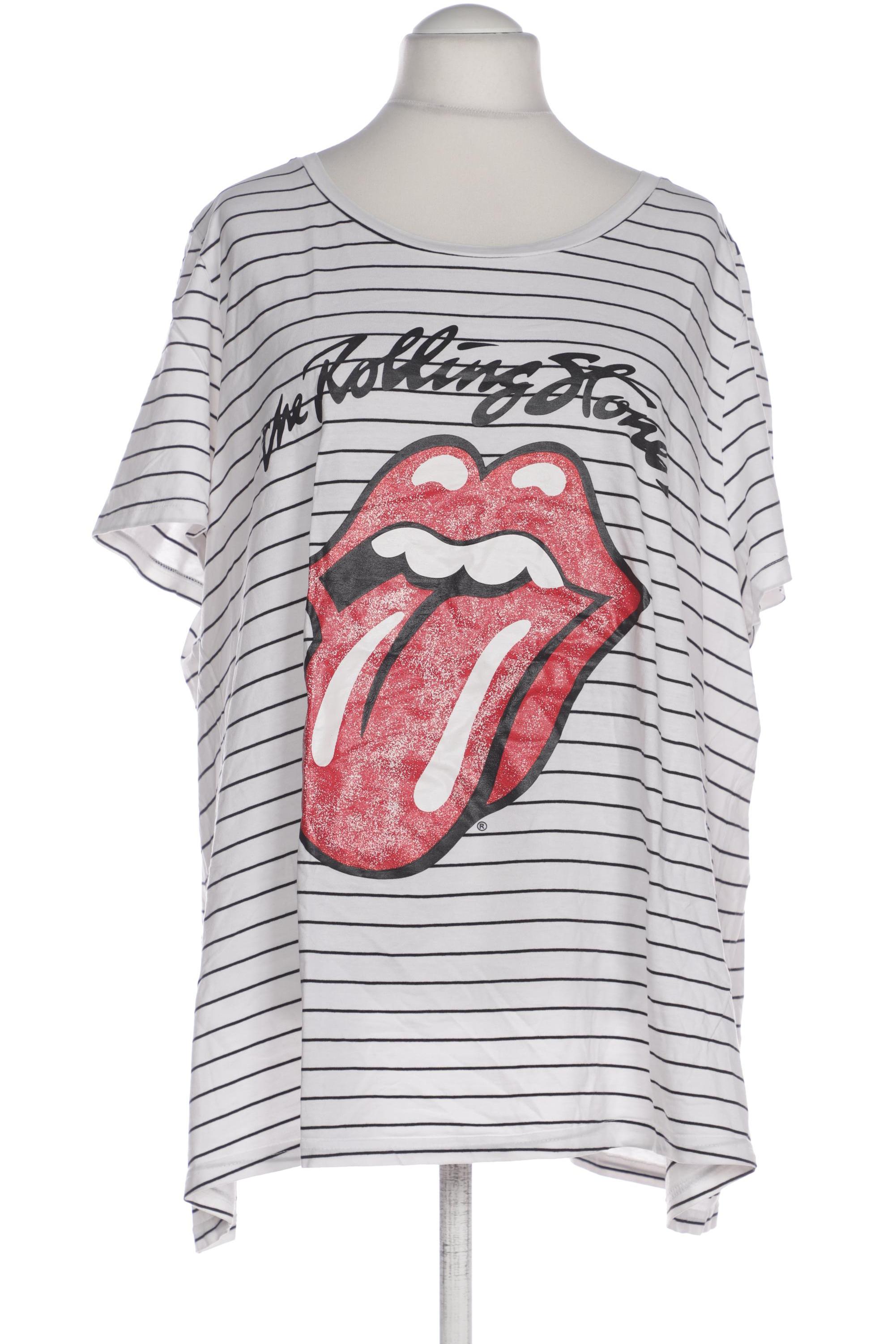 

Ulla Popken Damen T-Shirt, weiß, Gr. 54