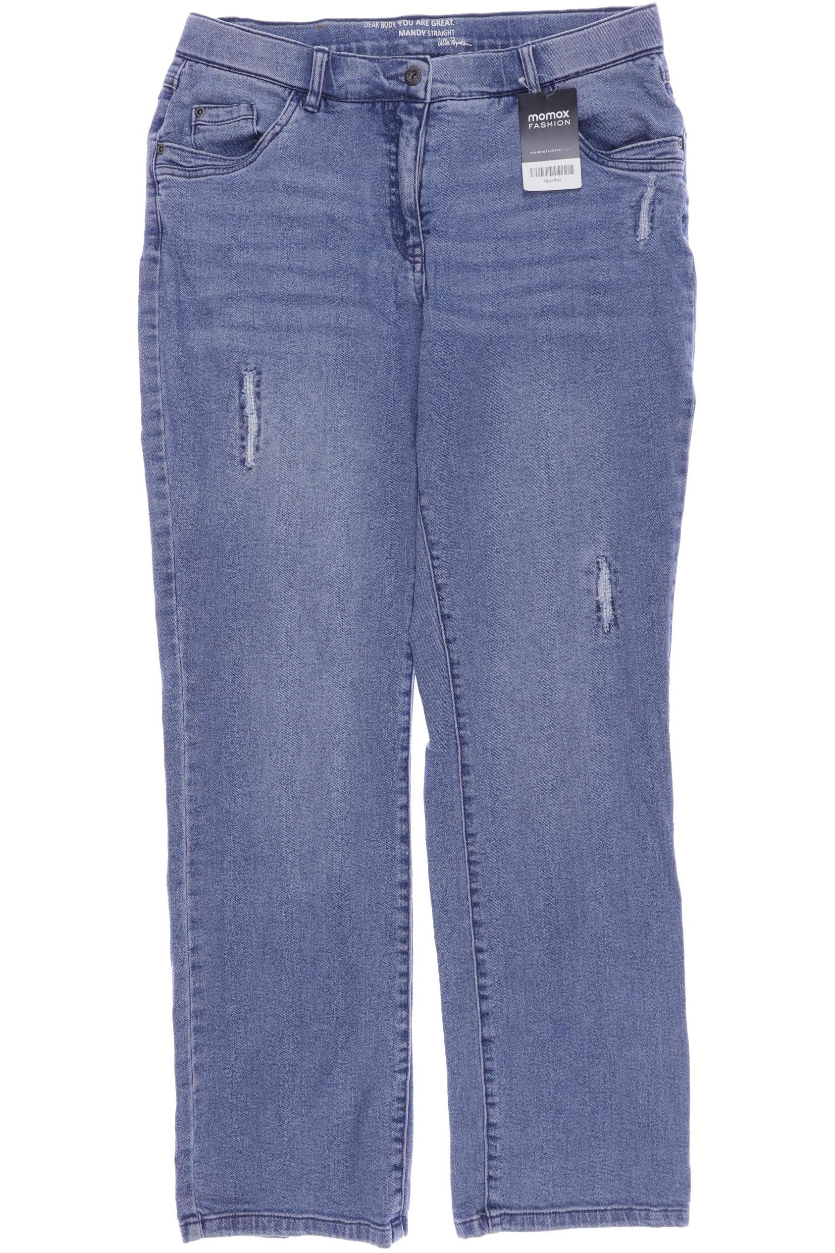 

Ulla Popken Damen Jeans, marineblau