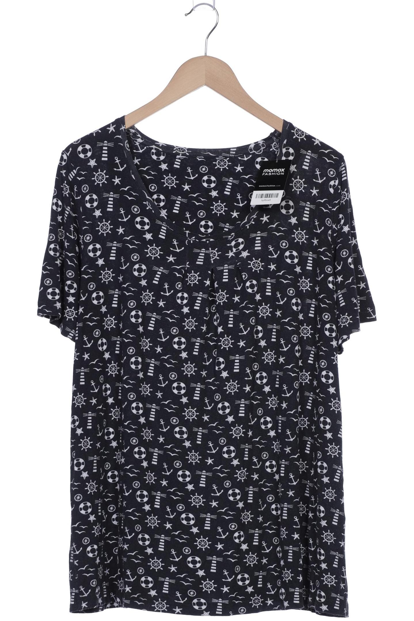 

Ulla Popken Damen T-Shirt, marineblau