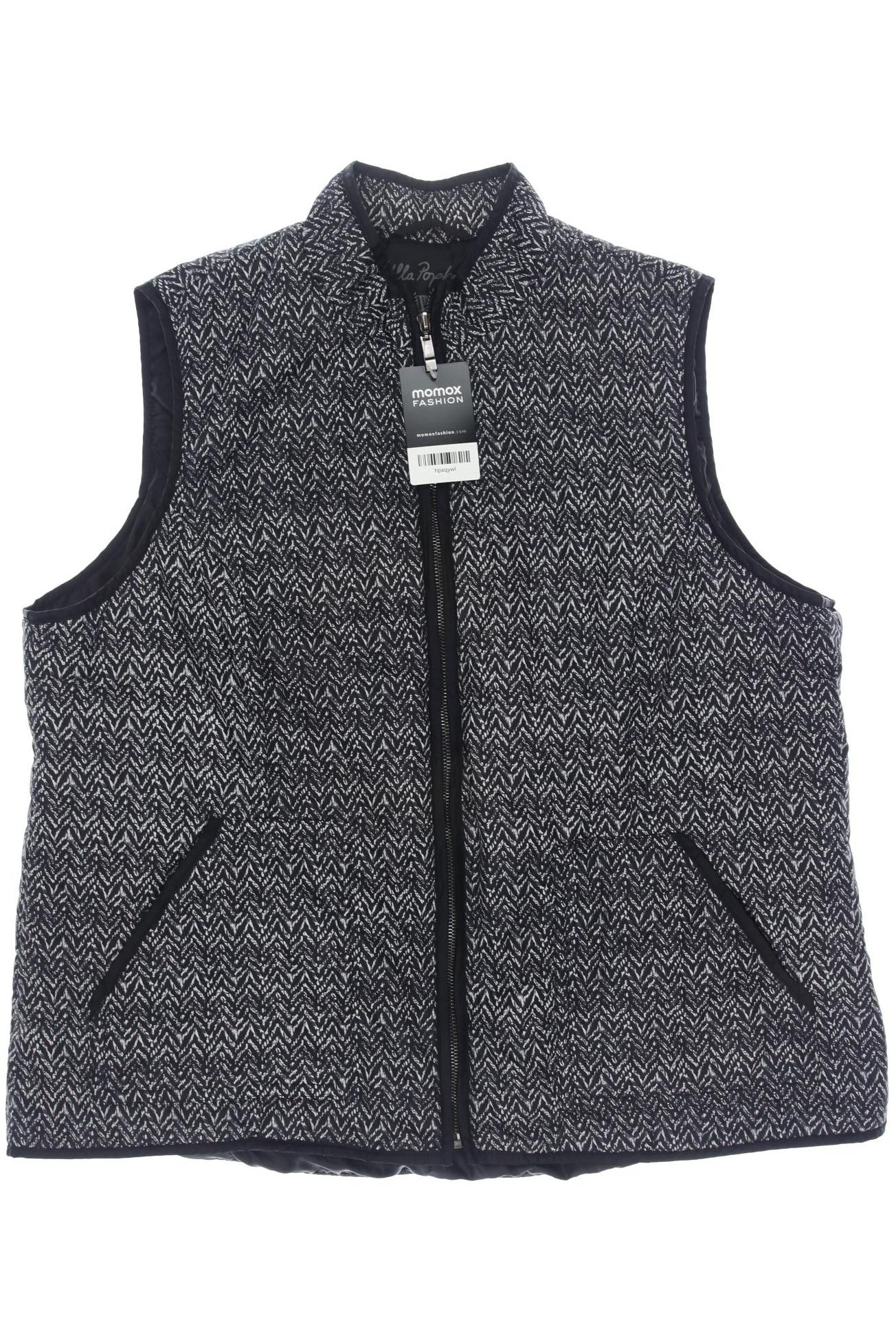 

Ulla Popken Damen Weste, schwarz, Gr. 46