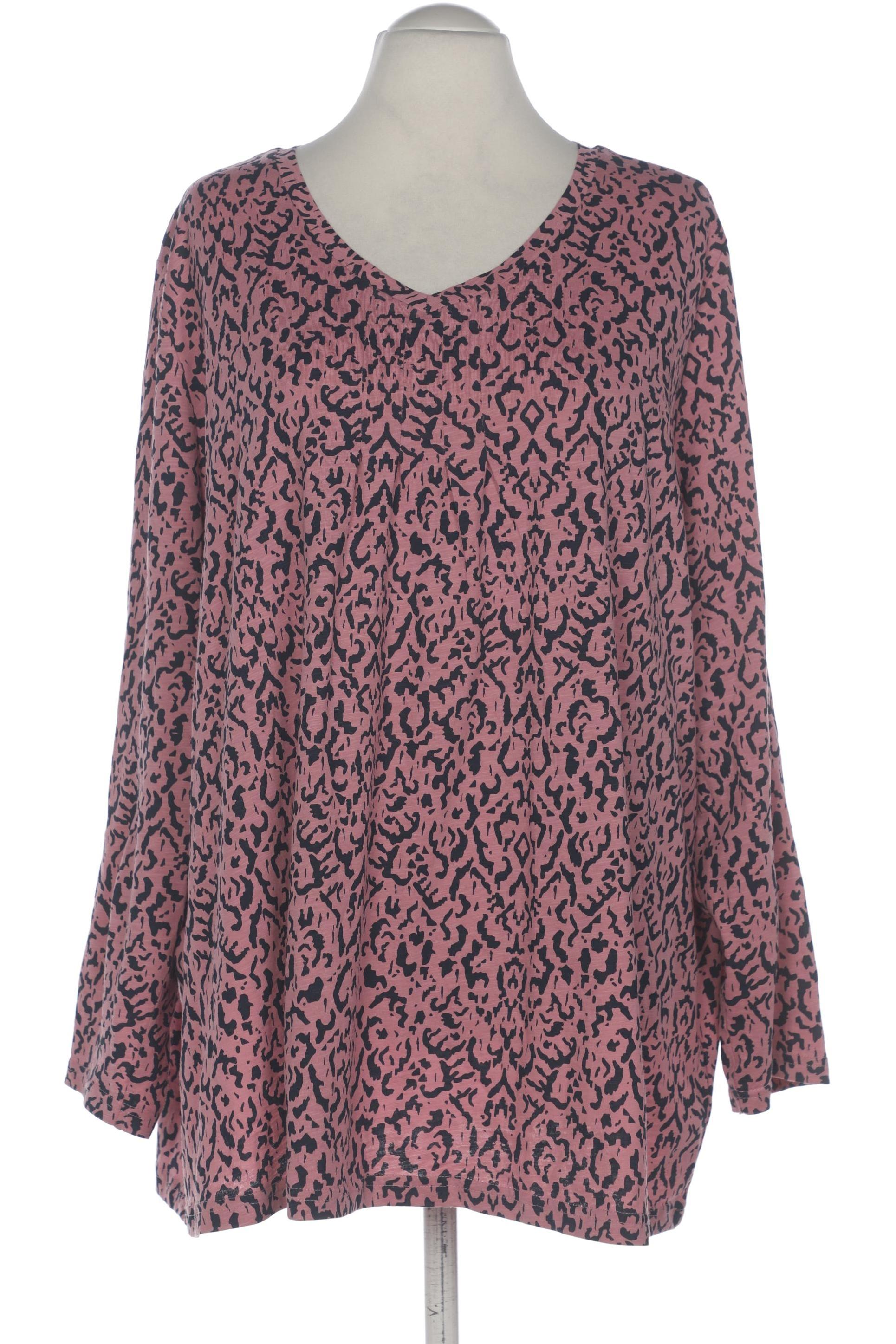 

Ulla Popken Damen Langarmshirt, pink, Gr. 56