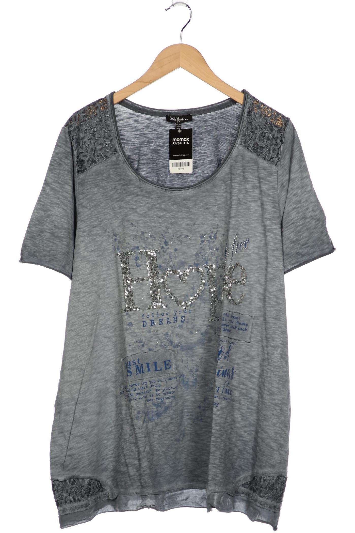 

Ulla Popken Damen T-Shirt, blau, Gr. 50